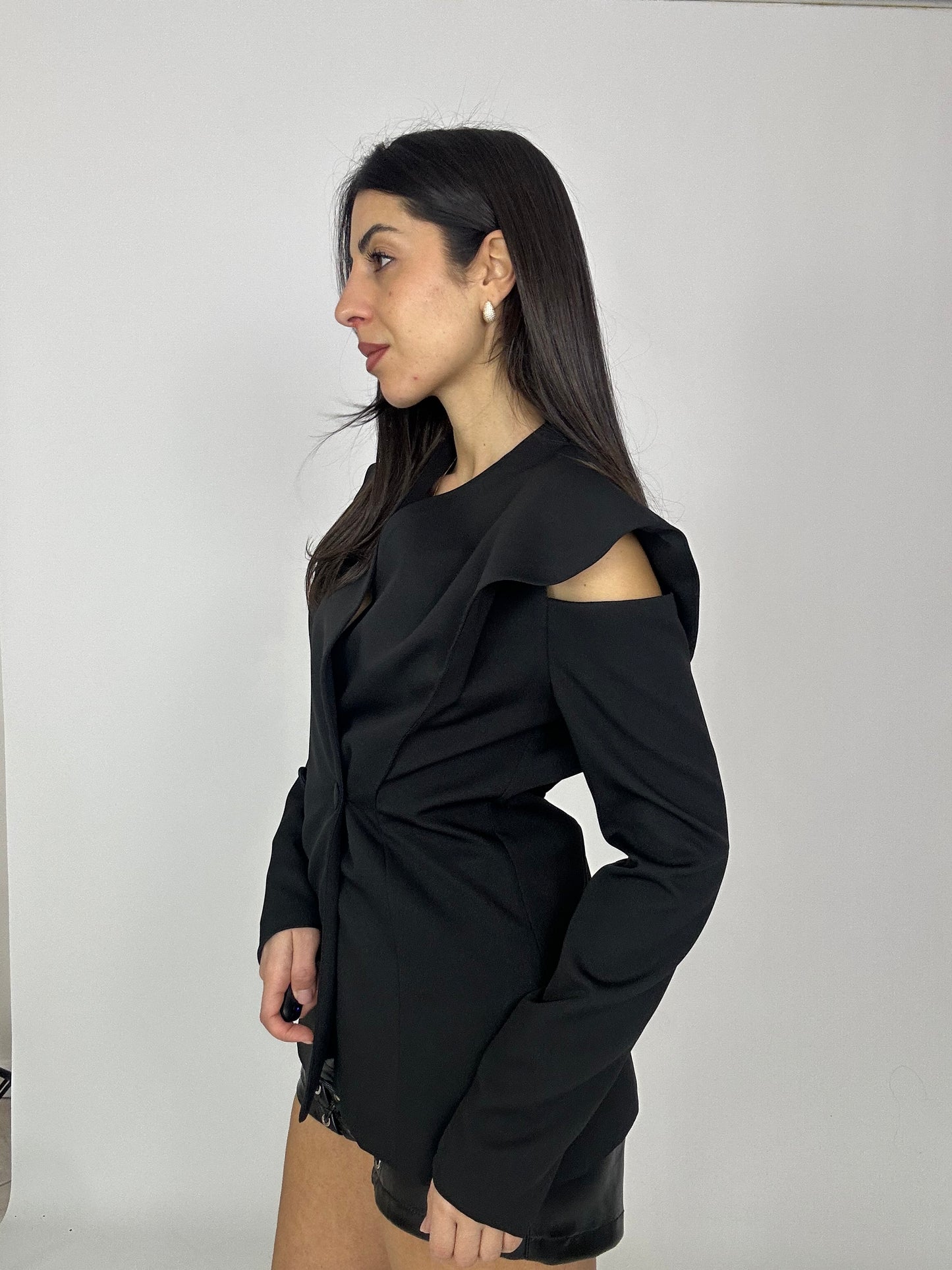 Blazer con spacchetti