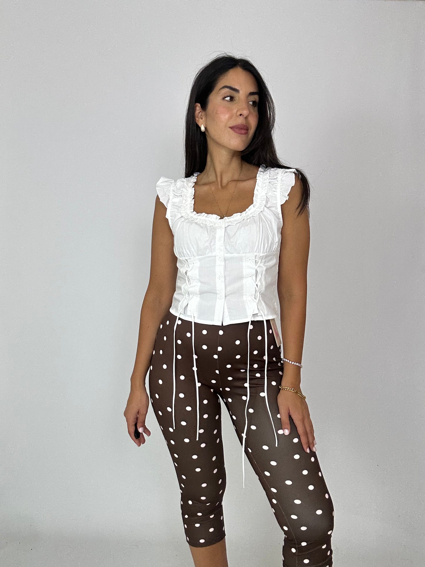 Camicia cotone aderente