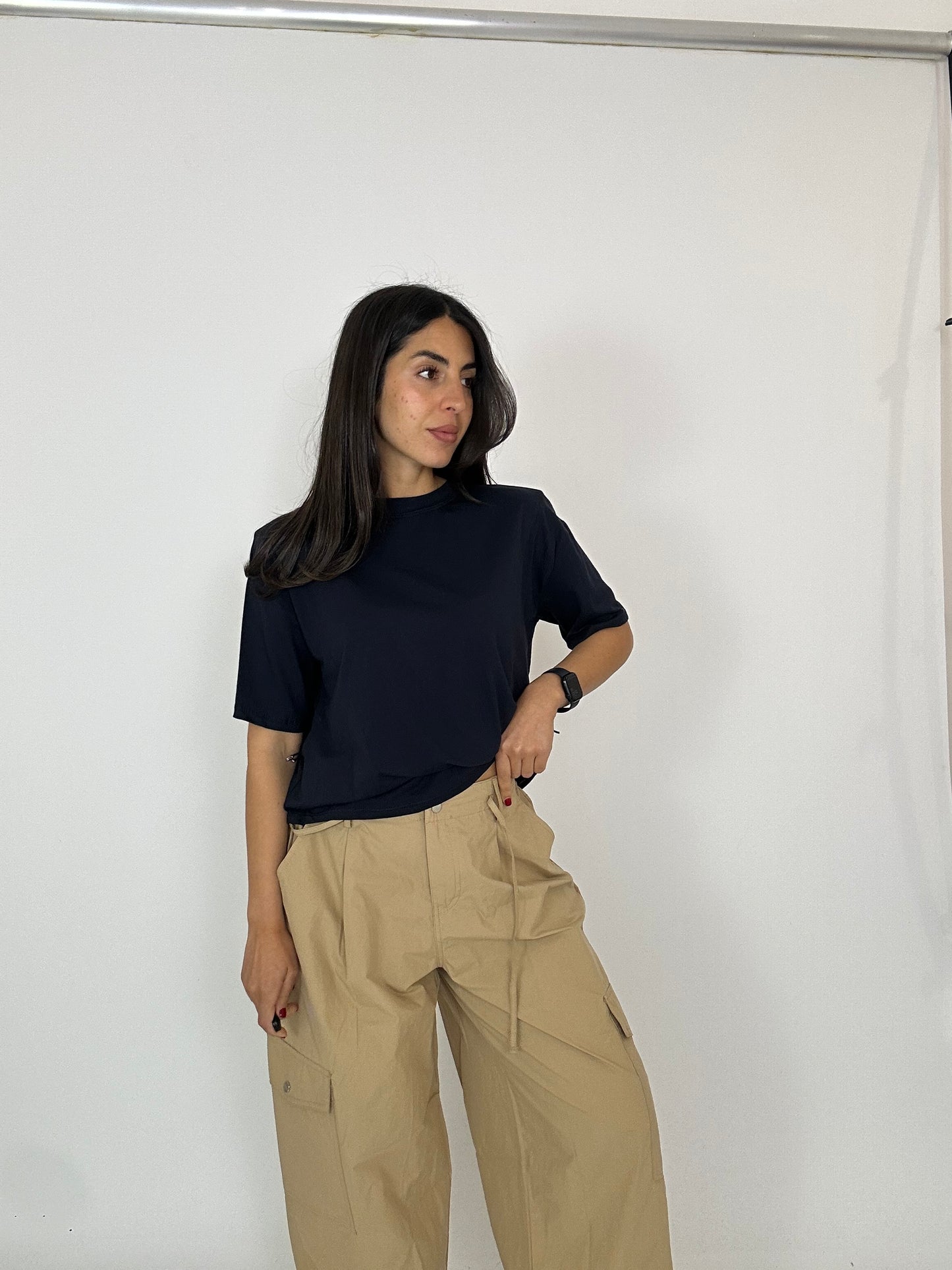 Pantalone Balloon in cotone leggero