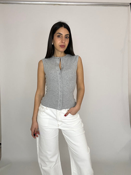 Jeans Baggy Bianchi Donna