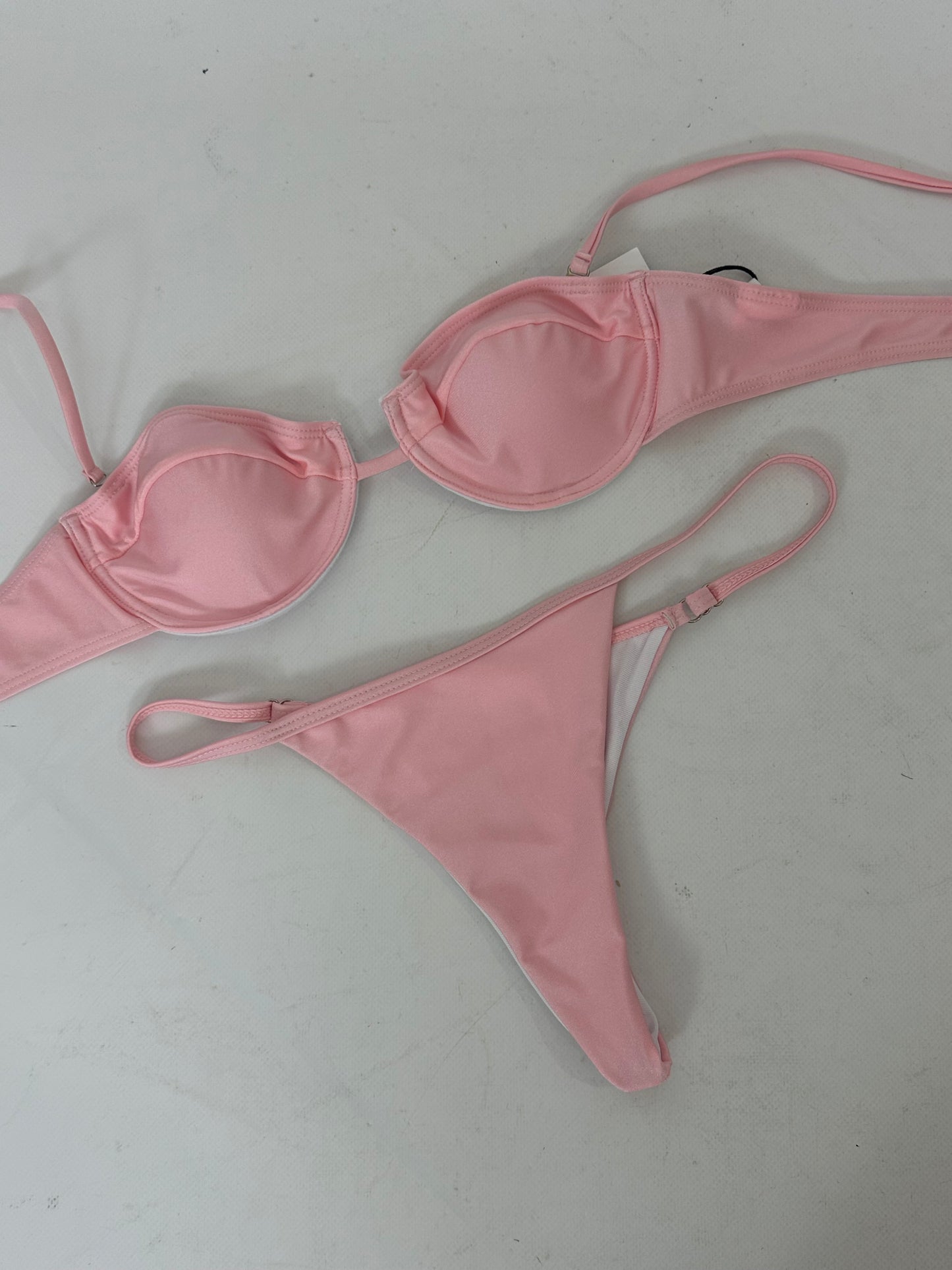 Costume più pantalone velato abbinato