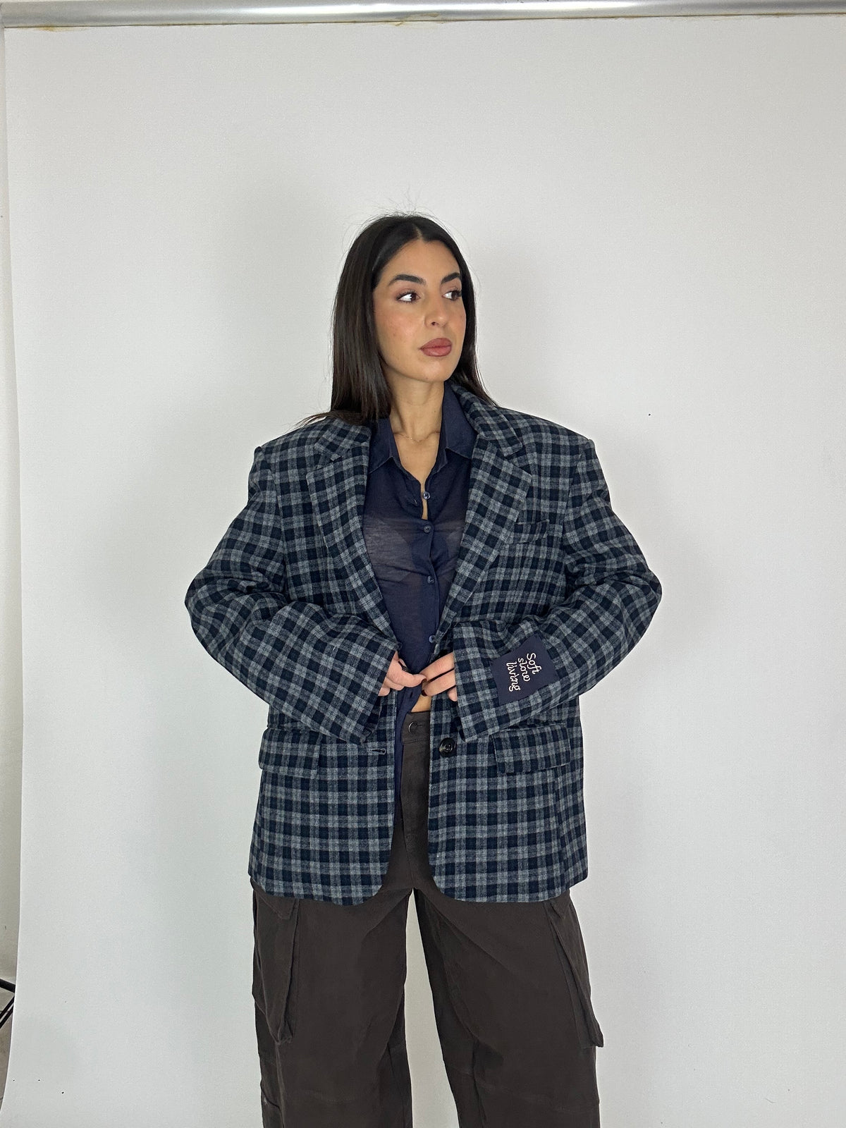 Giacca lumina 50% lana
