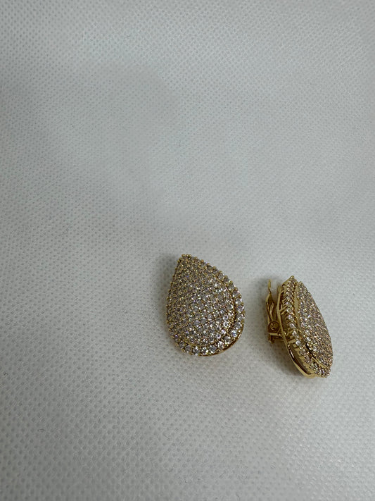 Orecchini goccia con clip