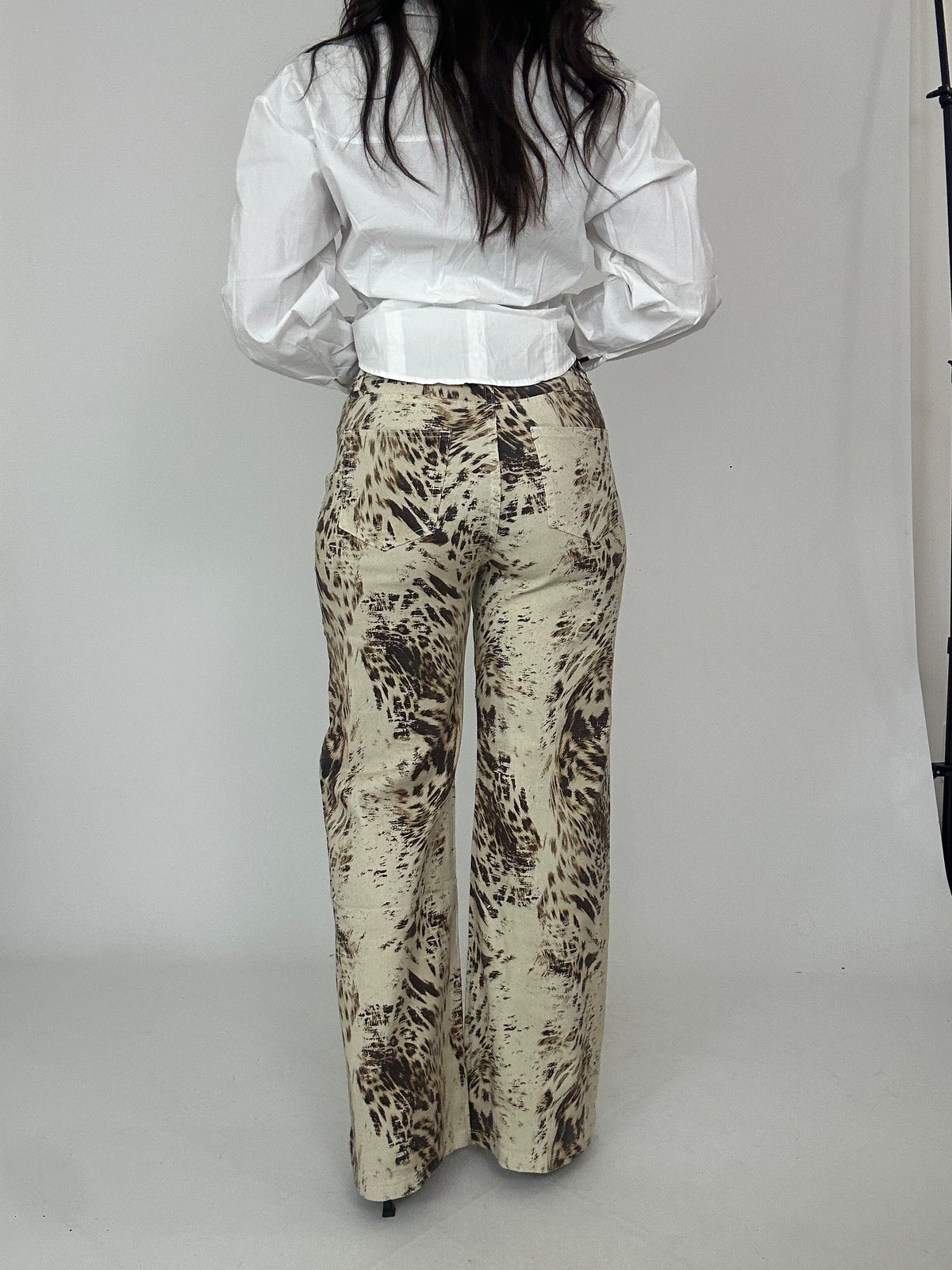 Denim animalier