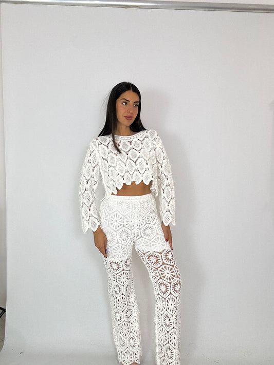 Pantalone crochet