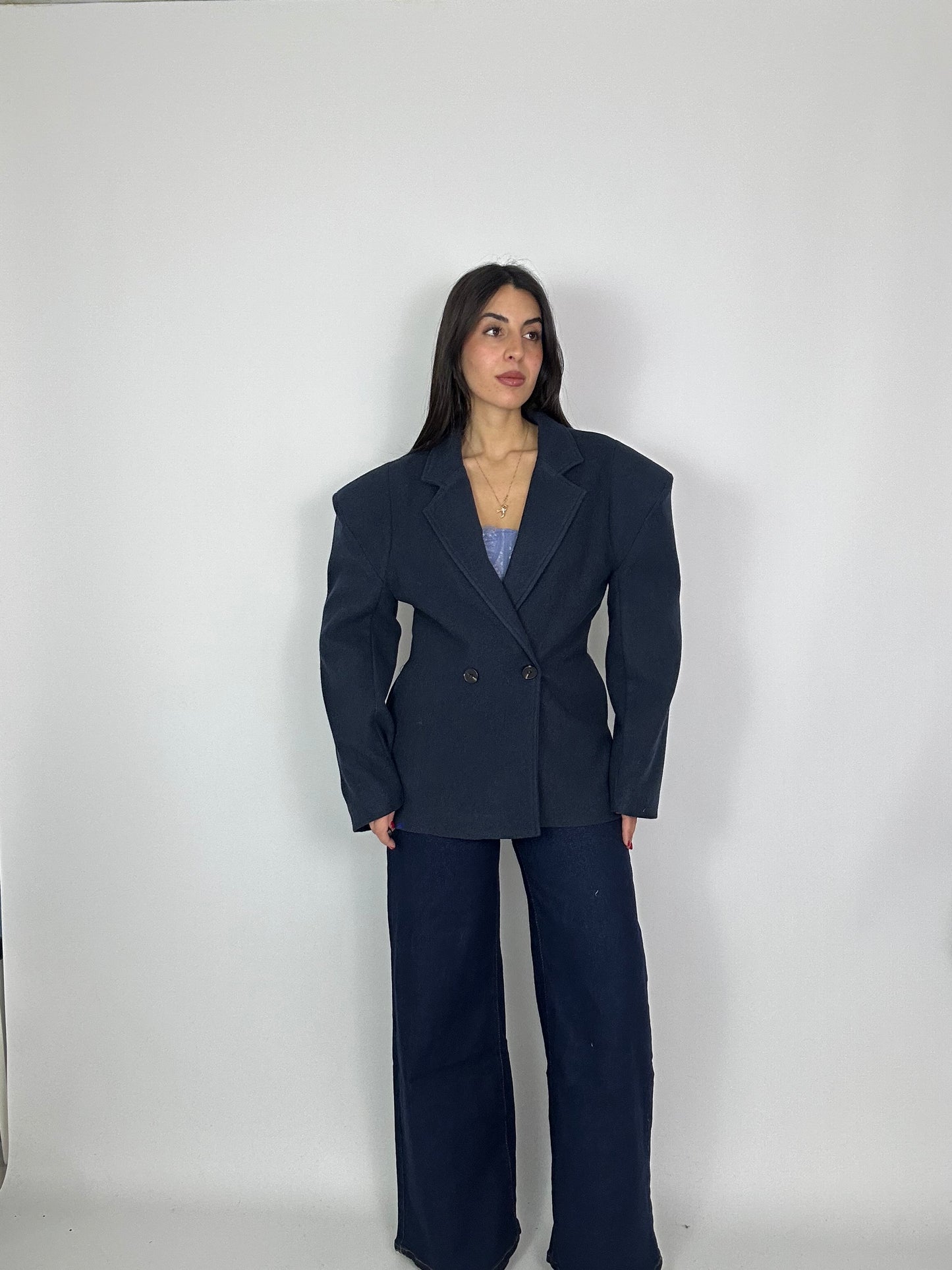 Blazer in panno