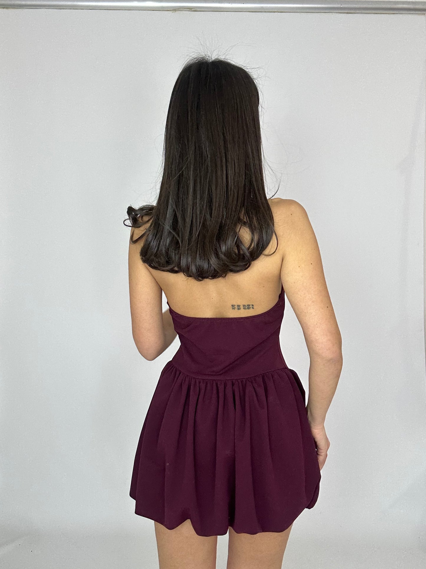Mini dress a palloncino