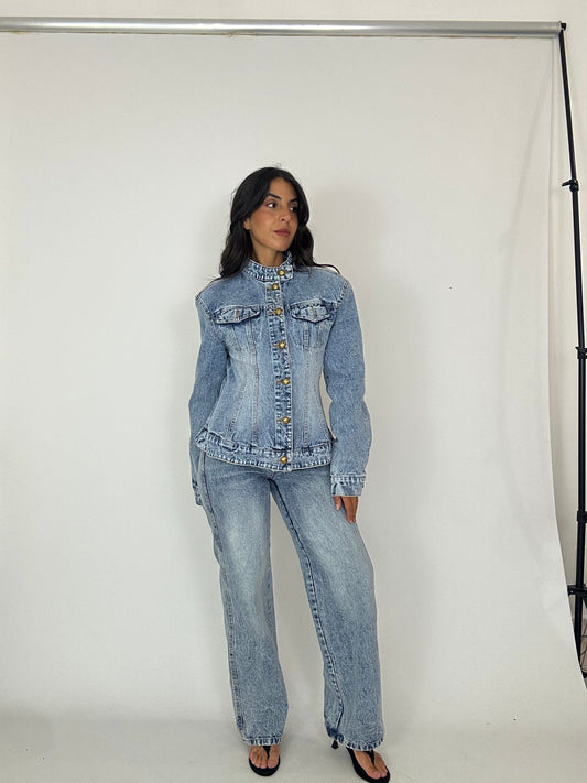 Coordinato Denim giacca- jeans