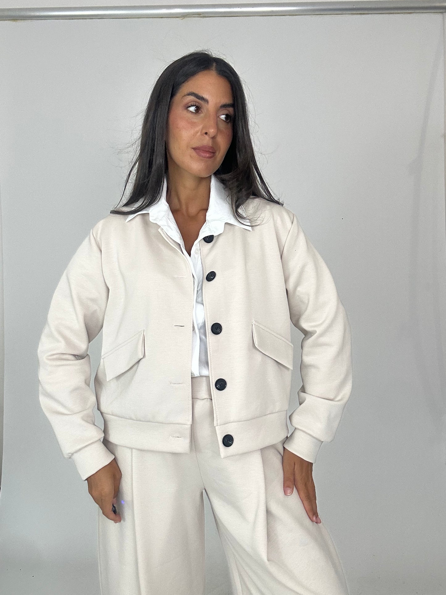 Tuta beige
