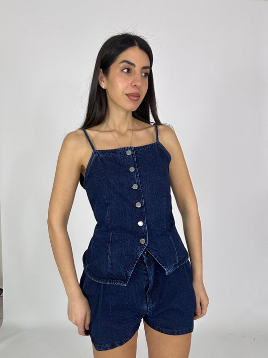 Pantaloncino Denim lumina