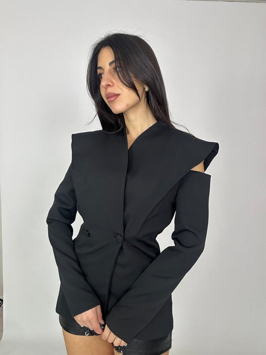 Blazer con spacchetti