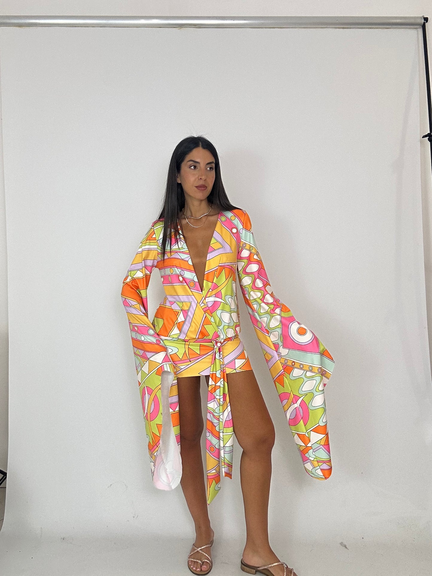 Mini dress multicolor