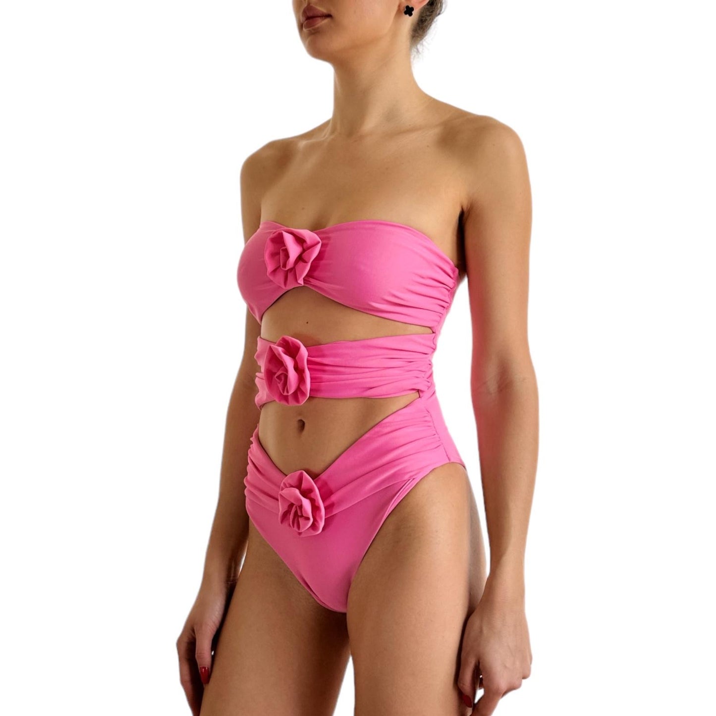 Intero tre rose- rosa