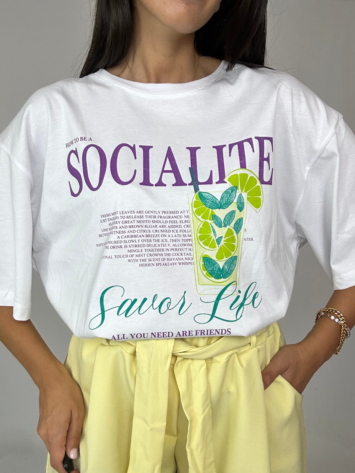 Maglia lumina socialite