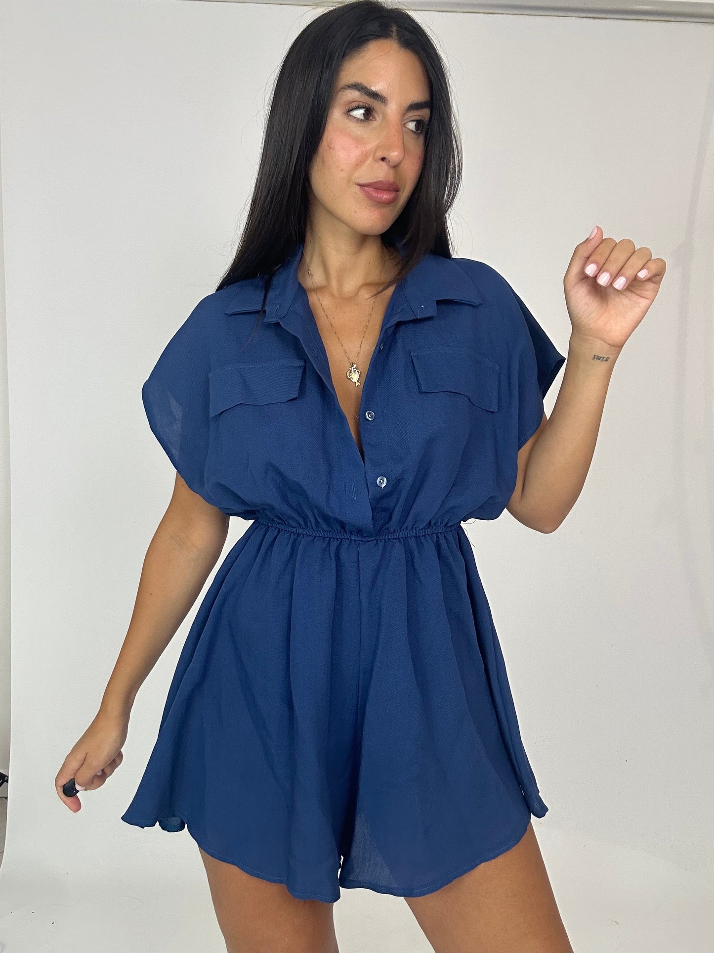 Tutina blu leggera