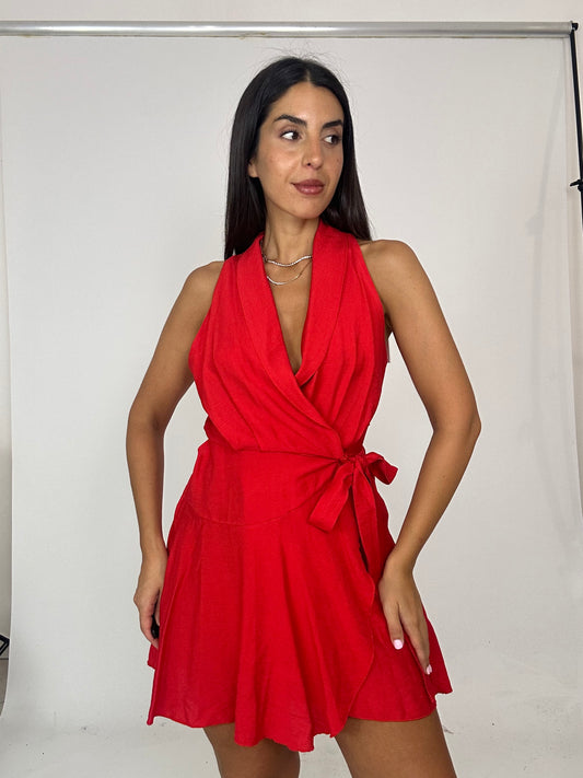 Abitino portafoglio rosso