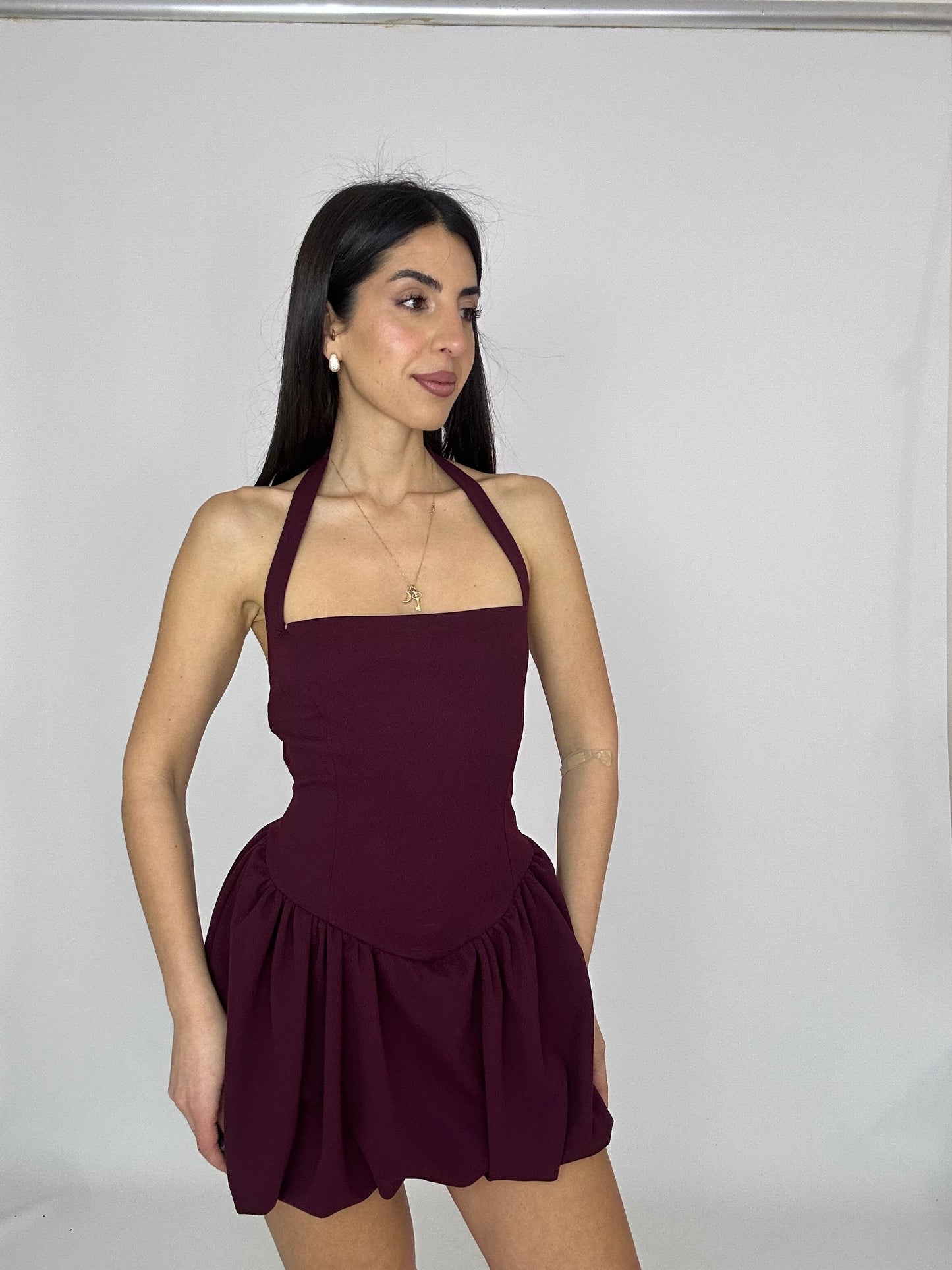Mini dress a palloncino