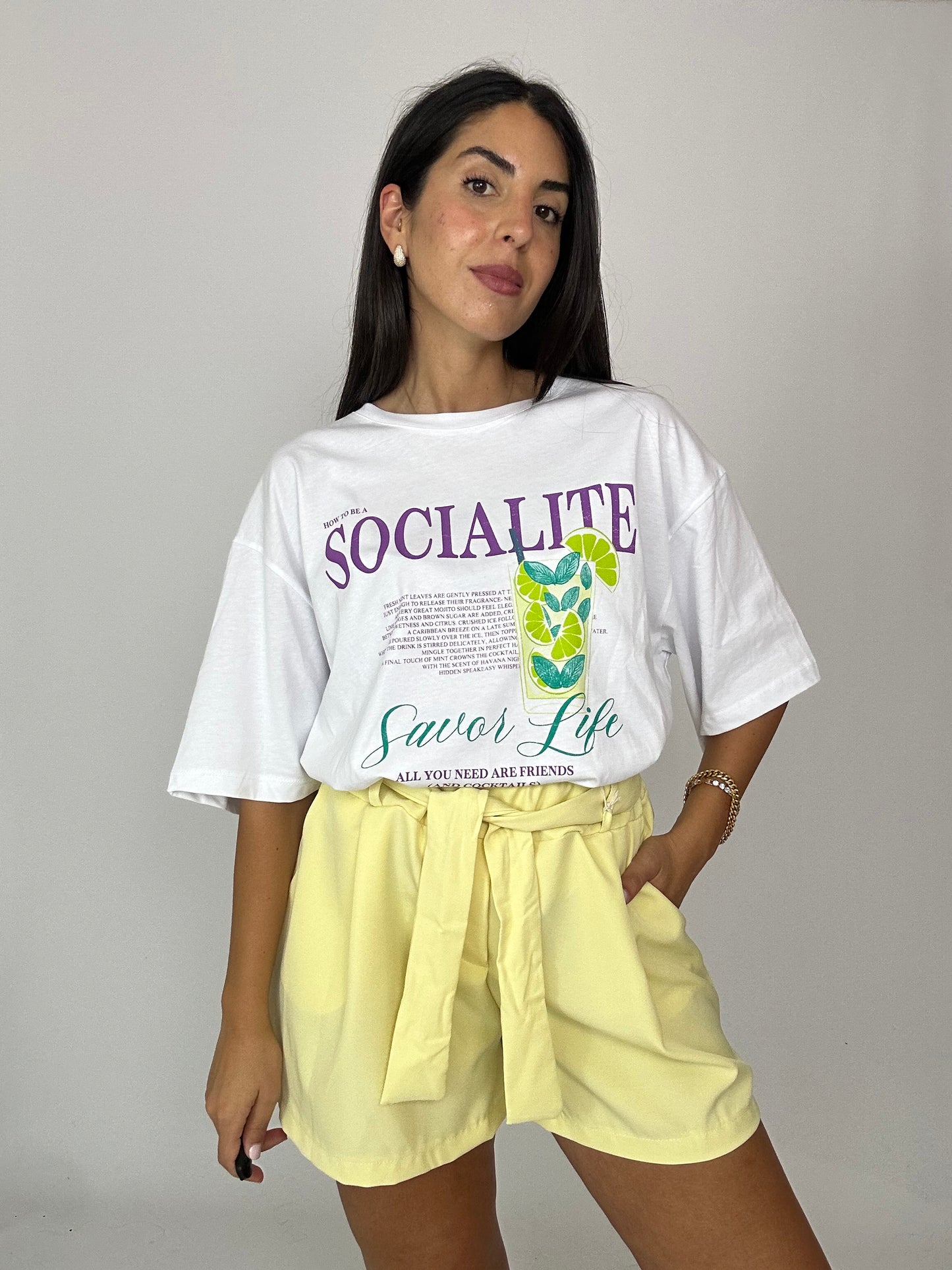 Pantaloncino giallo