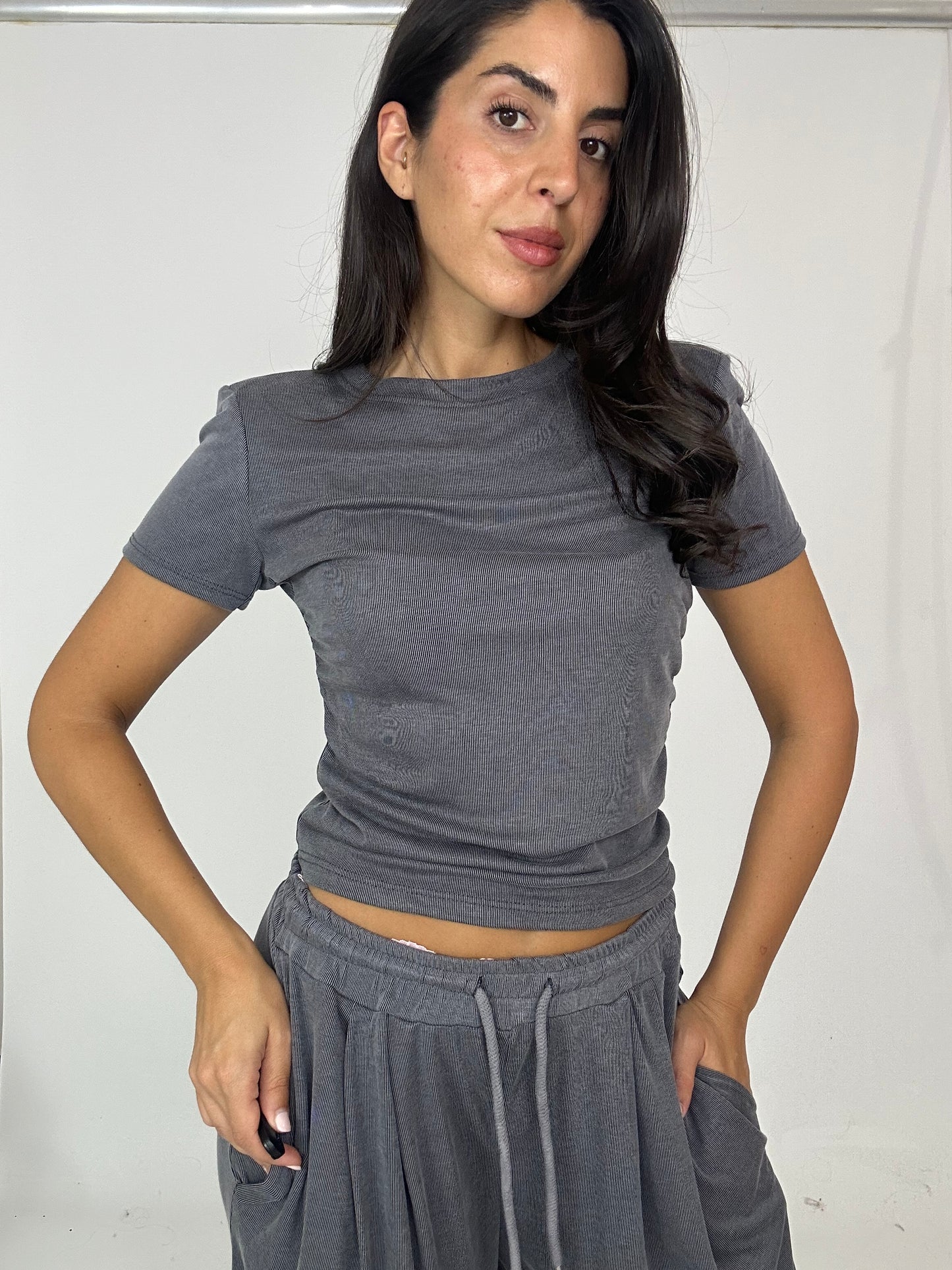 Coordinato comodo grigio