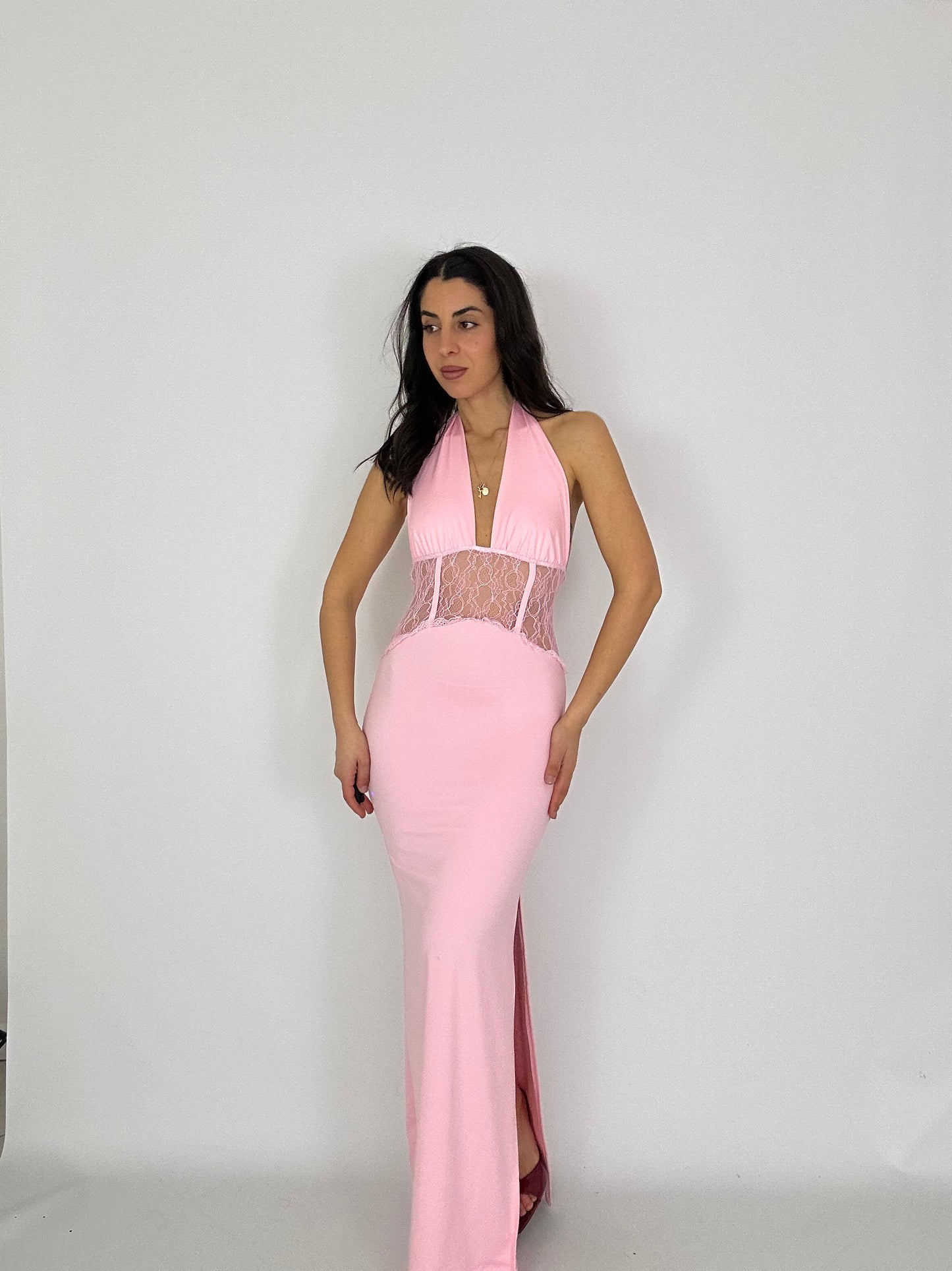Abito rosa barbie