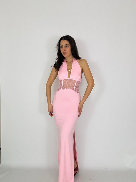 Abito rosa barbie