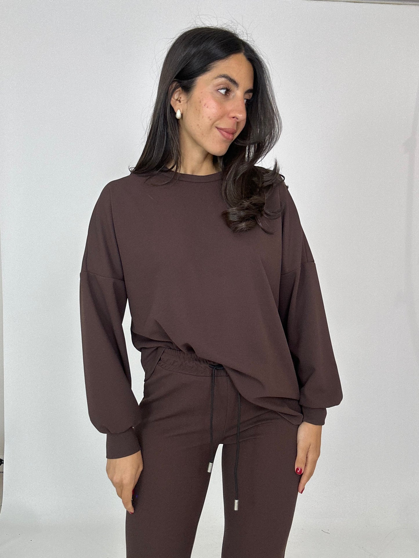 Coordinato marrone leggero