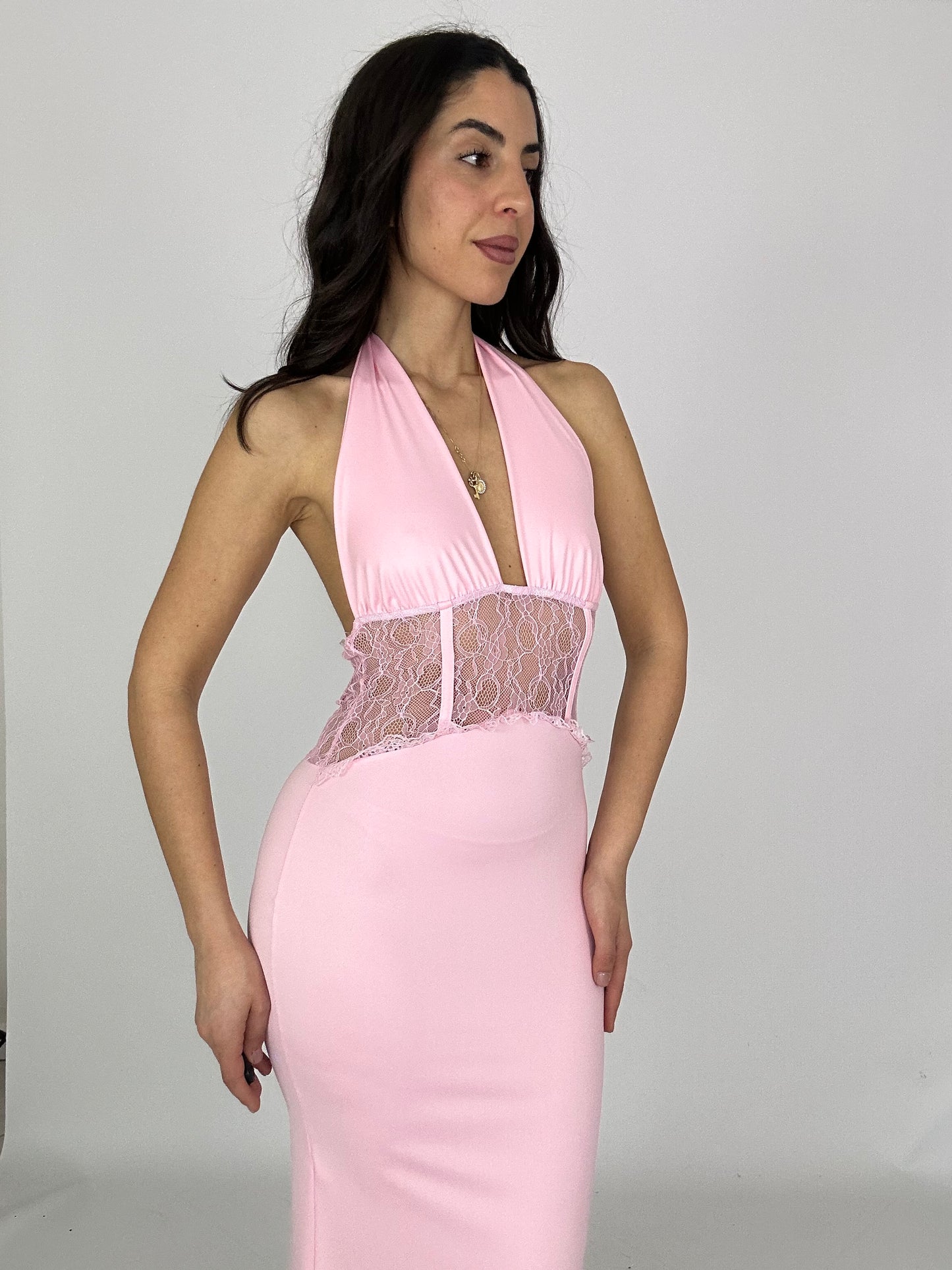 Abito rosa barbie