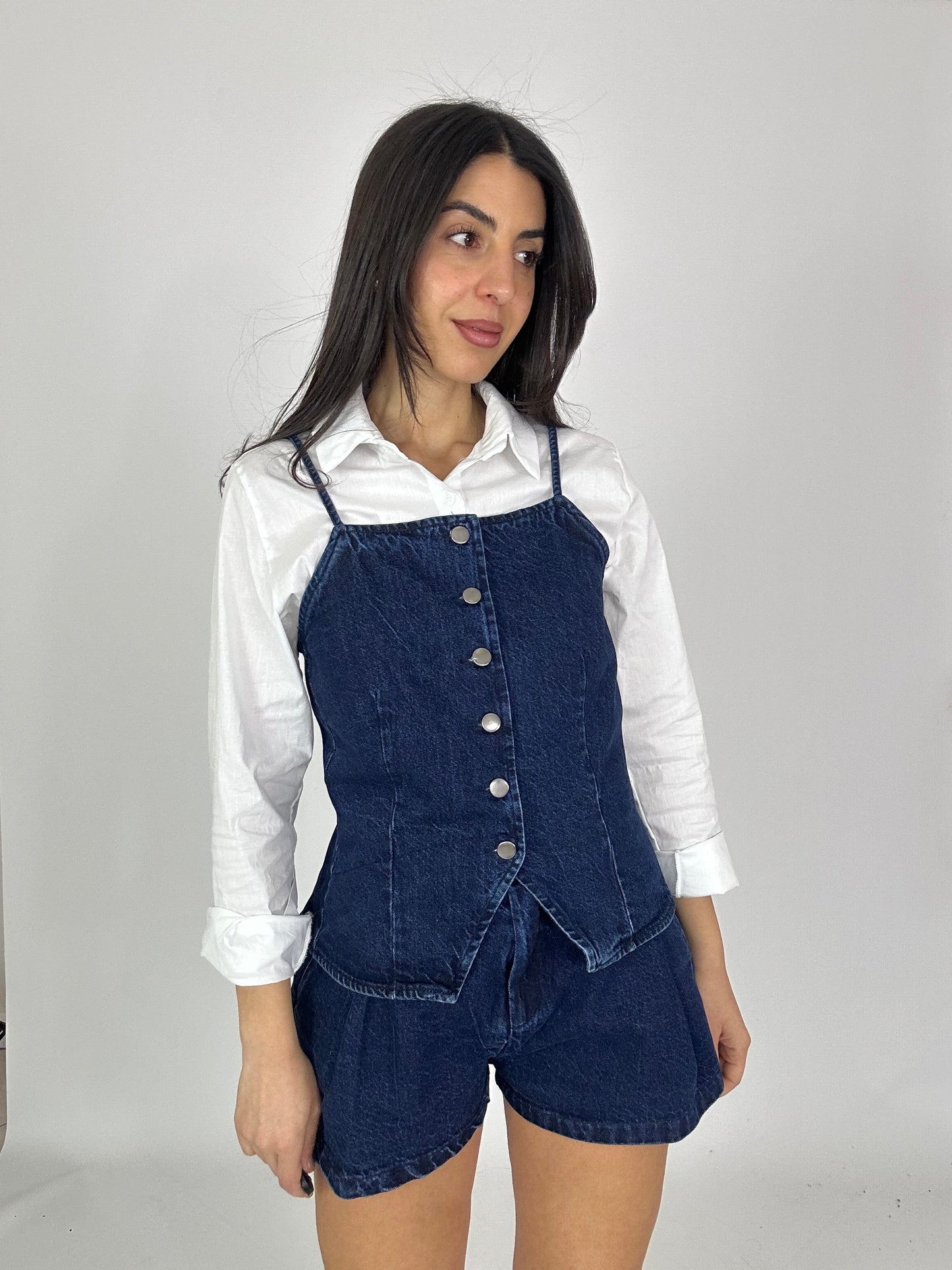 Pantaloncino Denim lumina