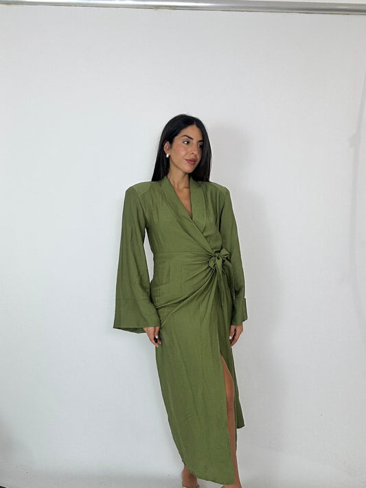 Abito portafoglio verde