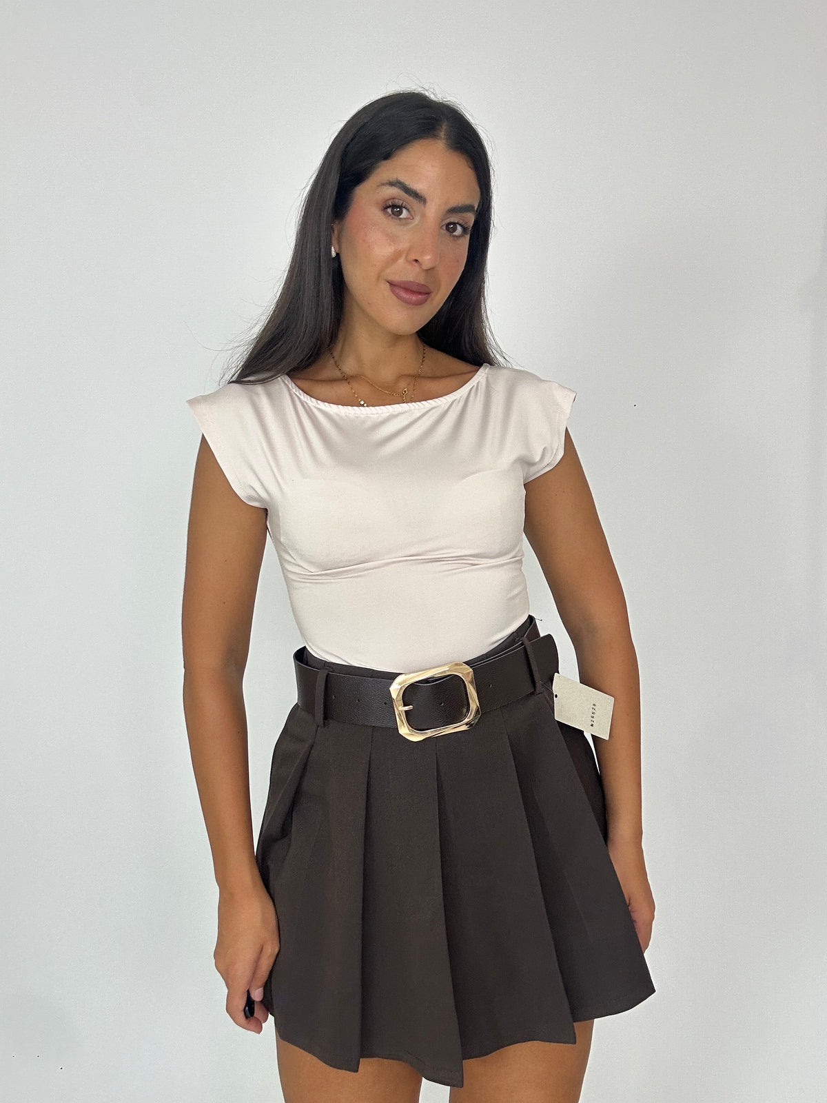 Maglia skims beige
