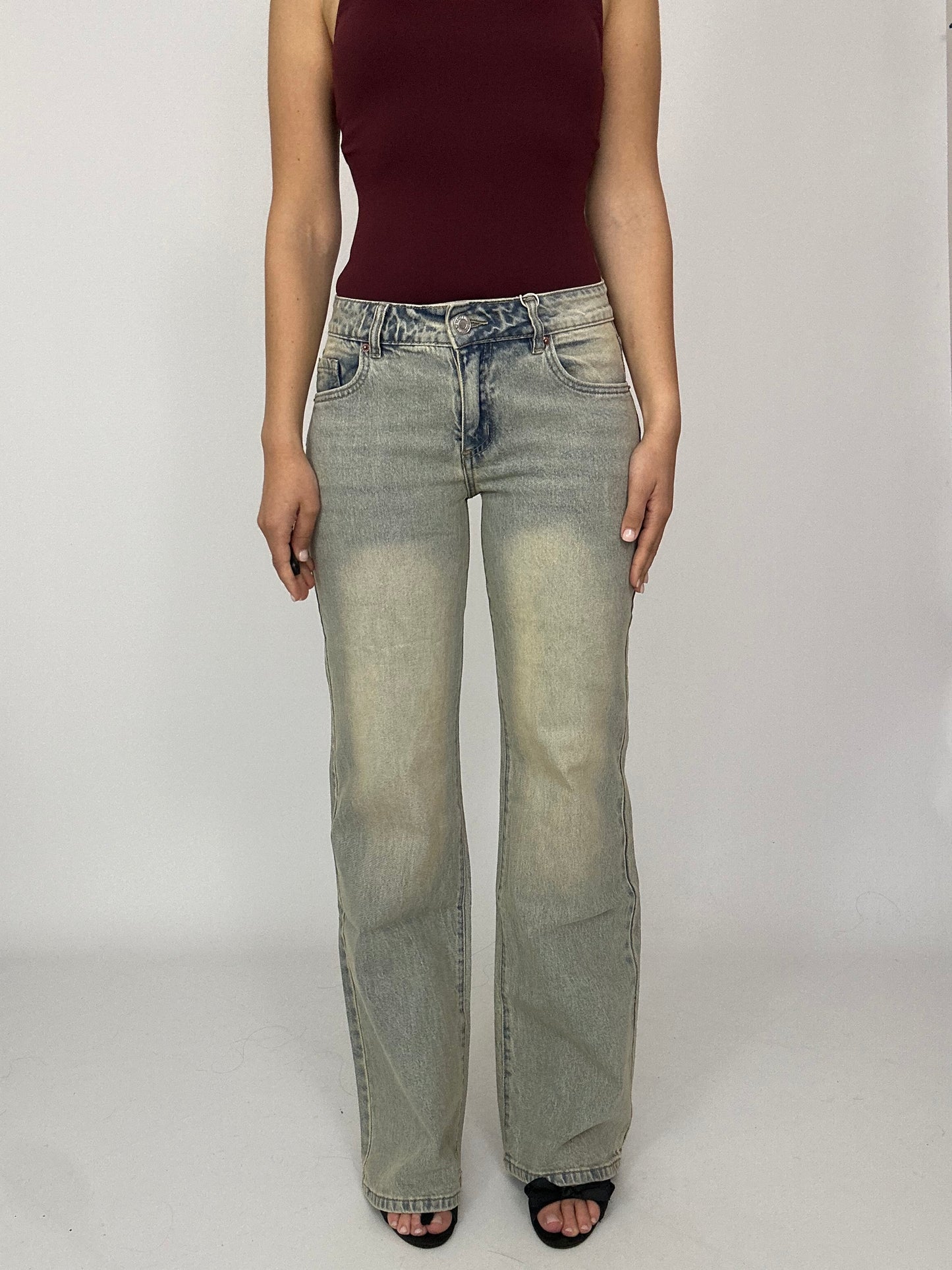 Jeans vita bassa