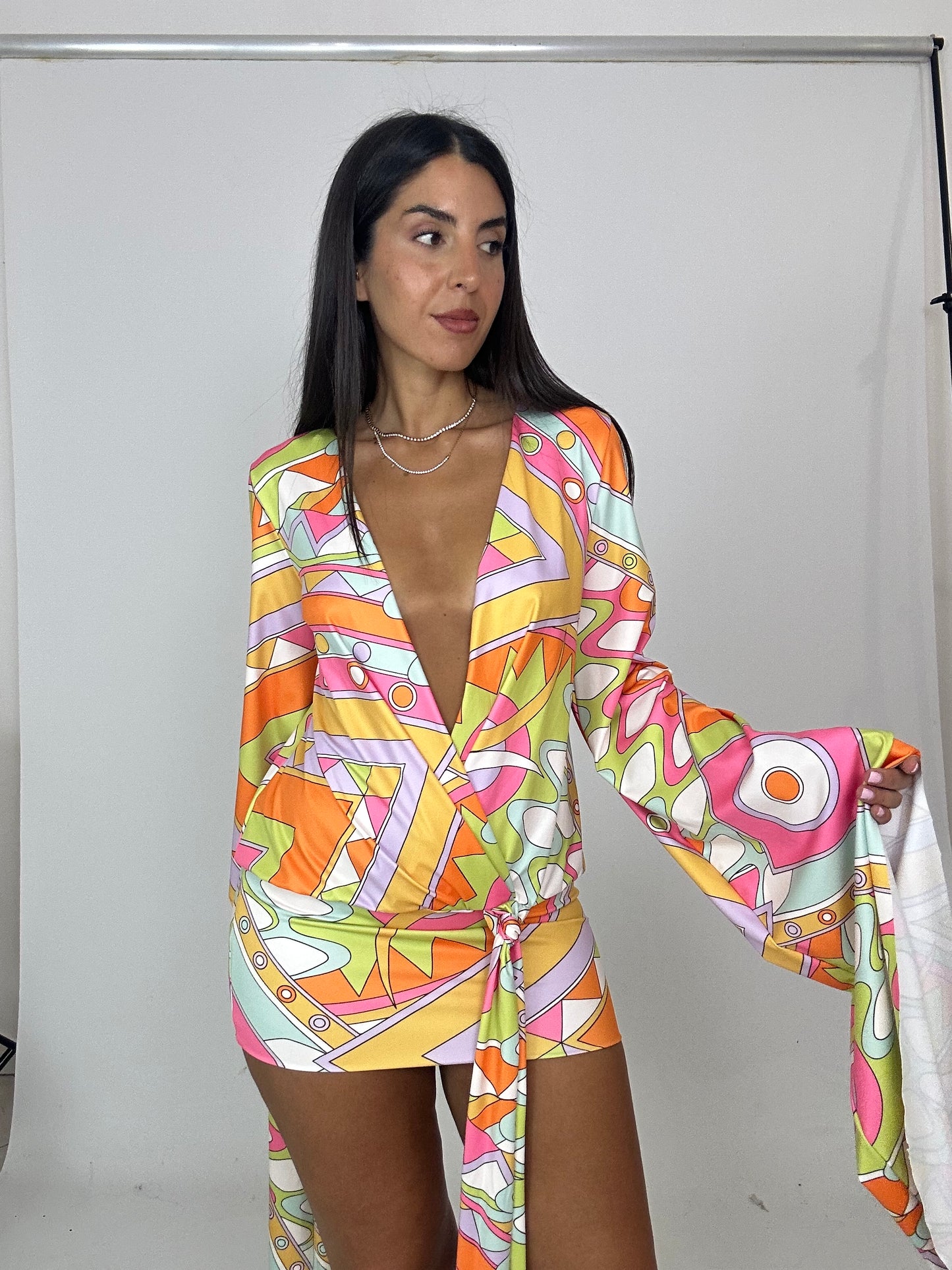 Mini dress multicolor