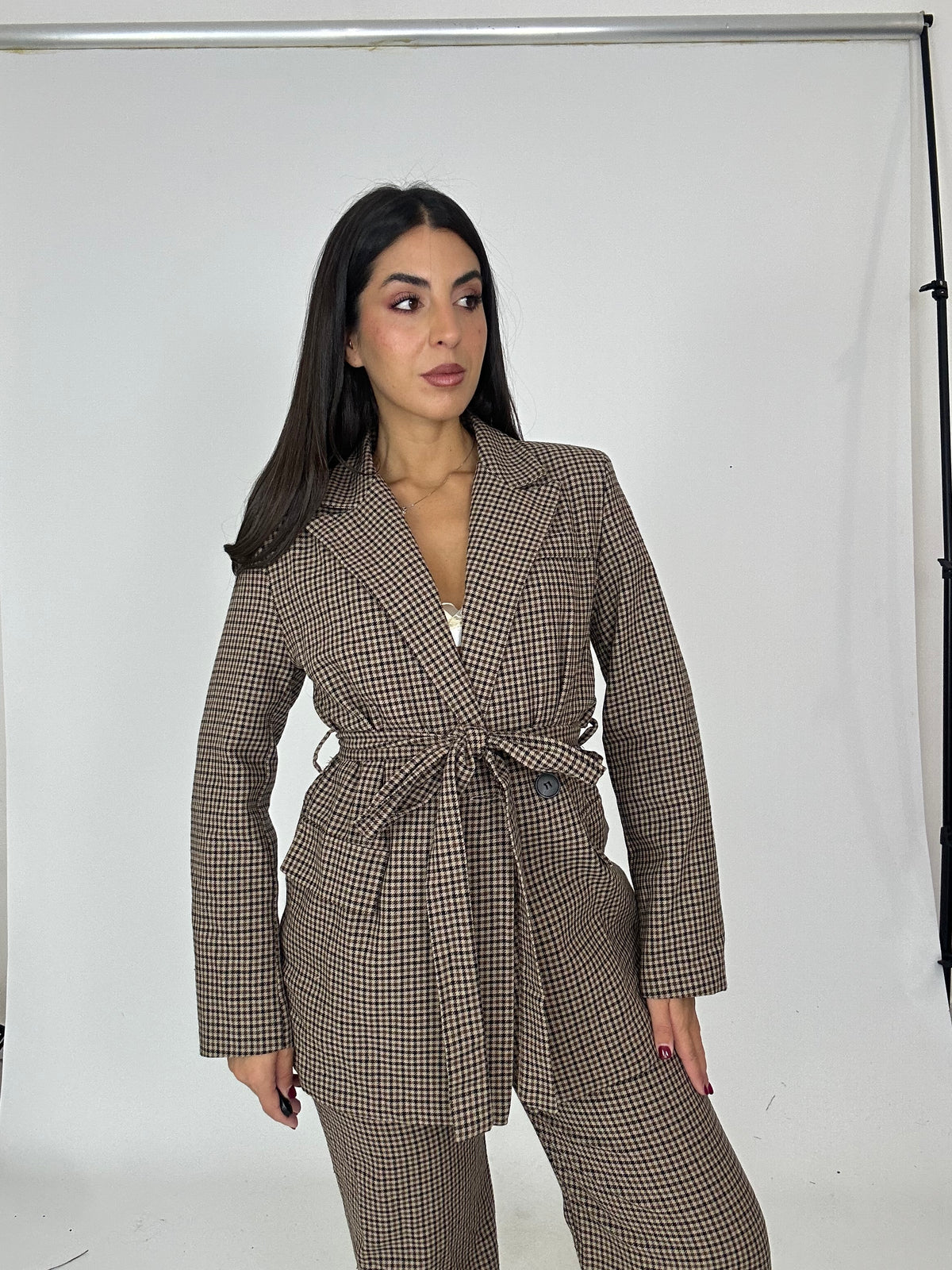 Tailleur quadretti