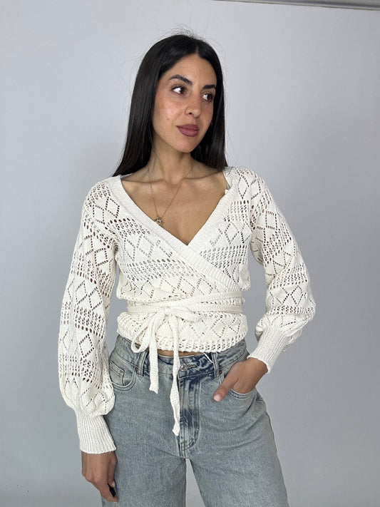 Incrociatina in filo panna