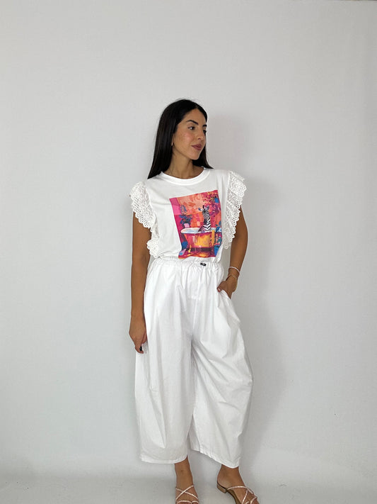 Pantalone in cotone Balloon