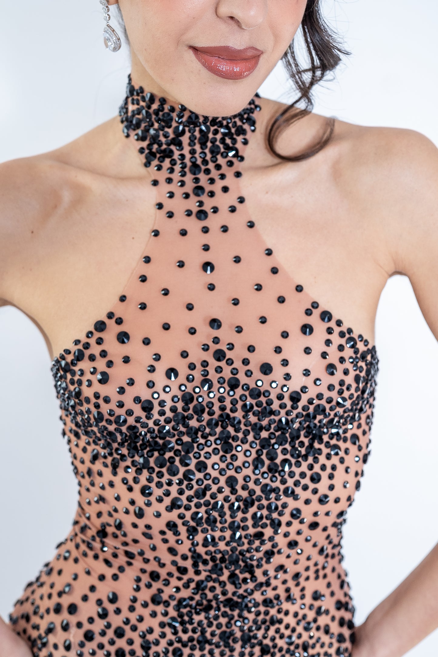 Abito Gioiello Nero Lungo – Birthday Collection