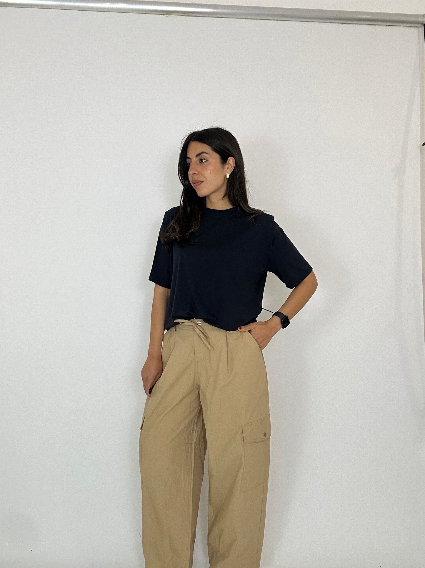 Pantalone Balloon in cotone leggero