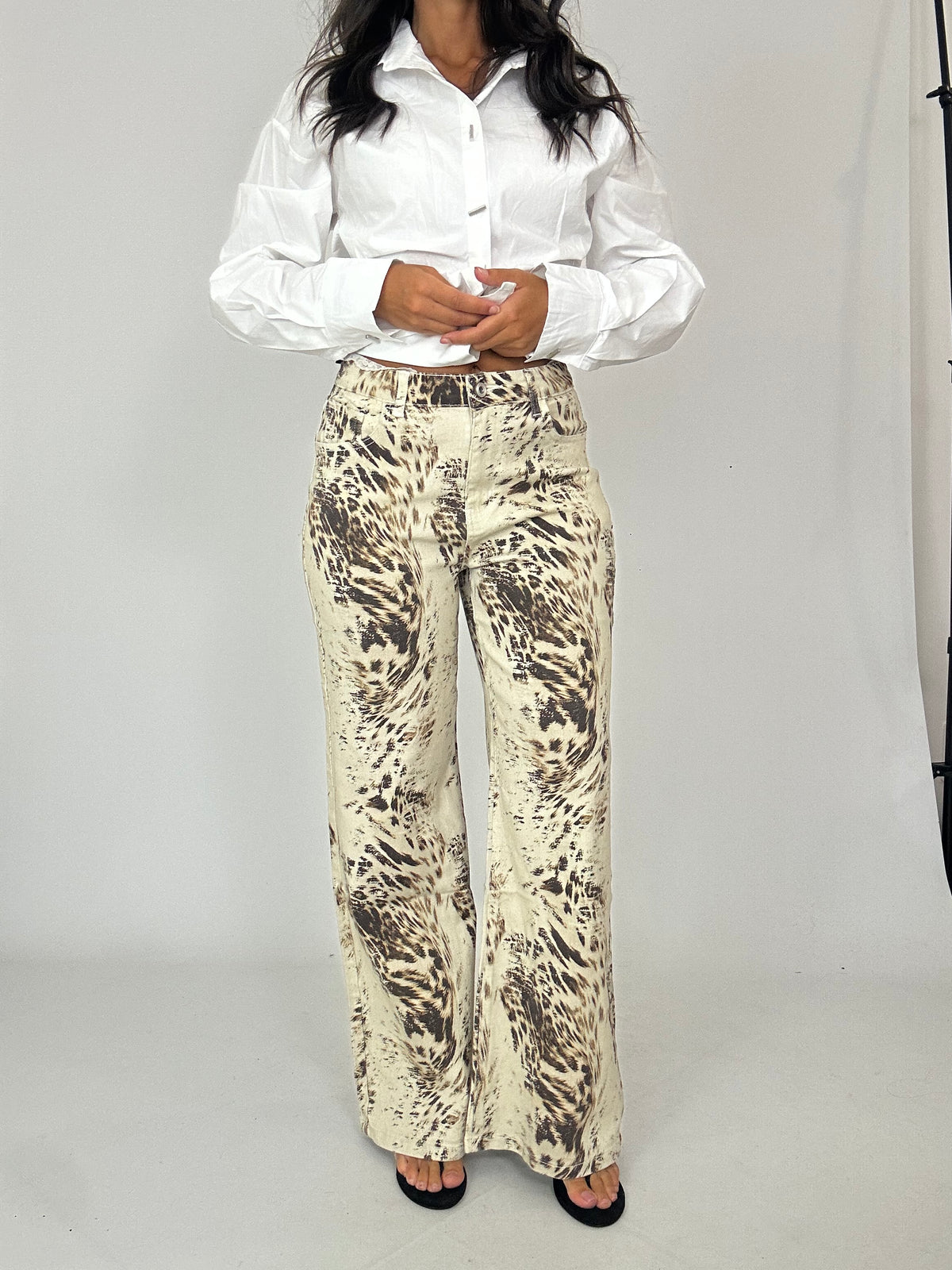 Denim animalier