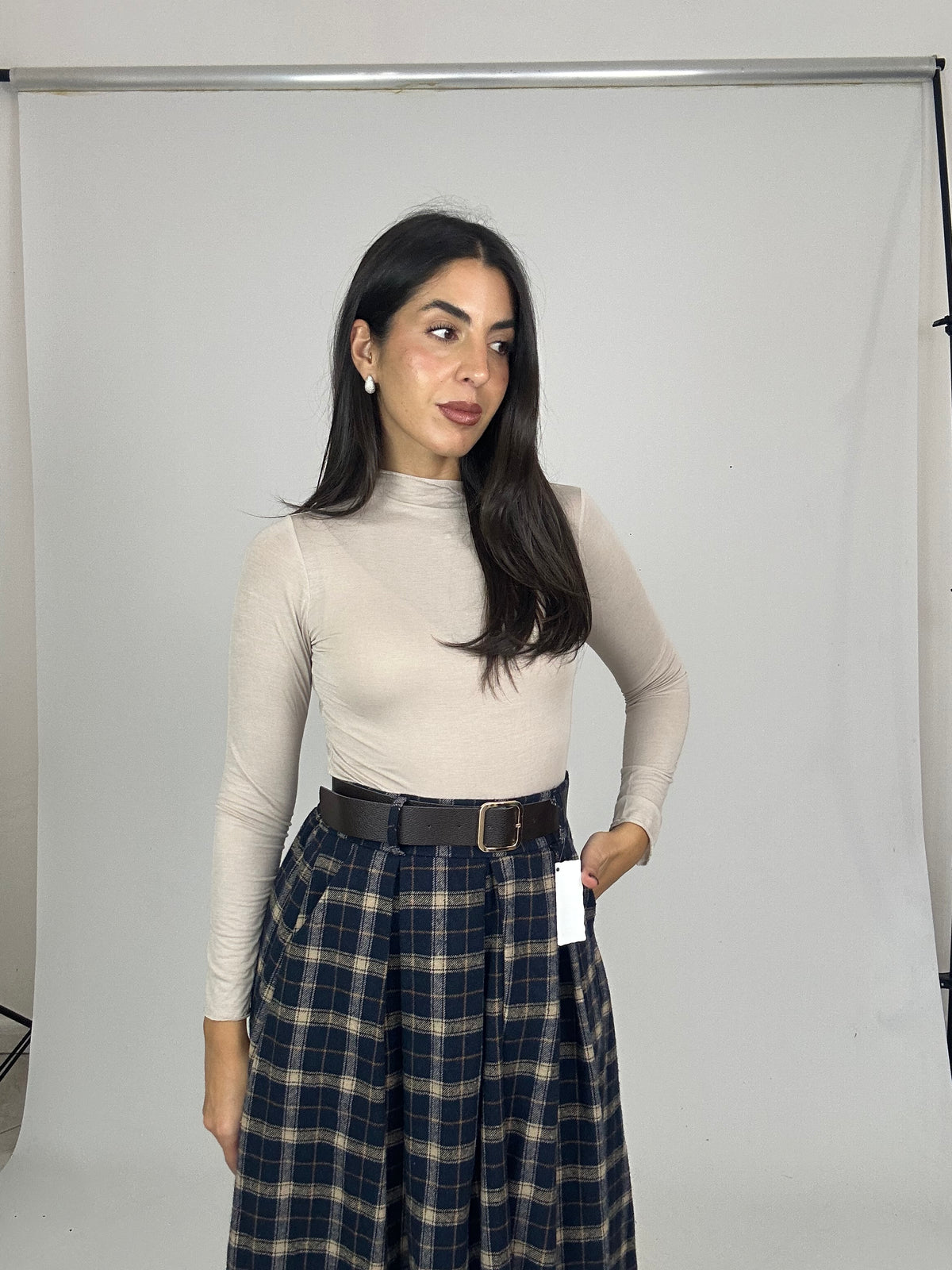 Gonnellone quadri tartan