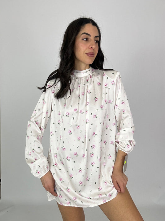 Camicione floreale