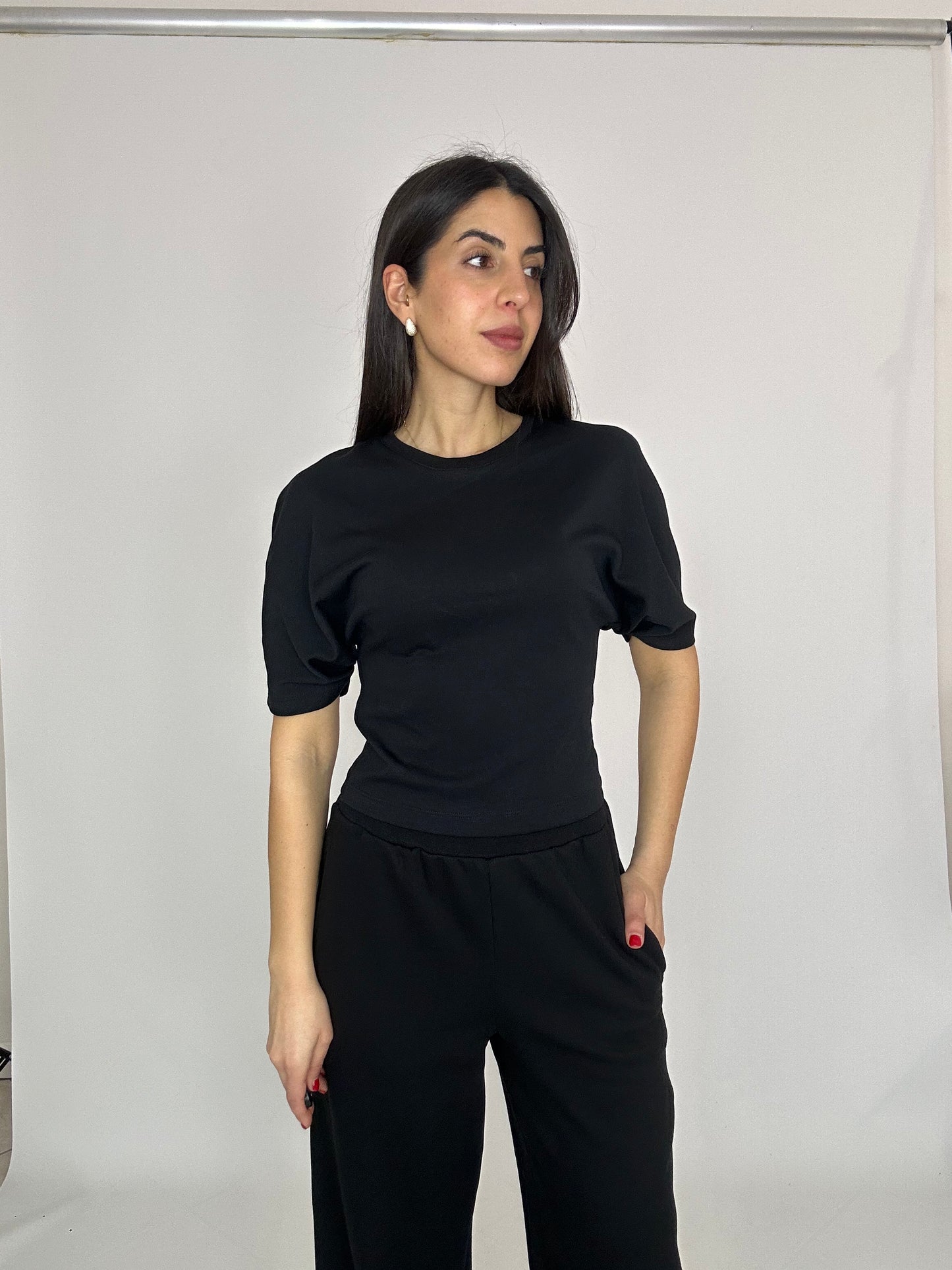 Coordinato Lumina Nero – Completo Donna Due Pezzi
