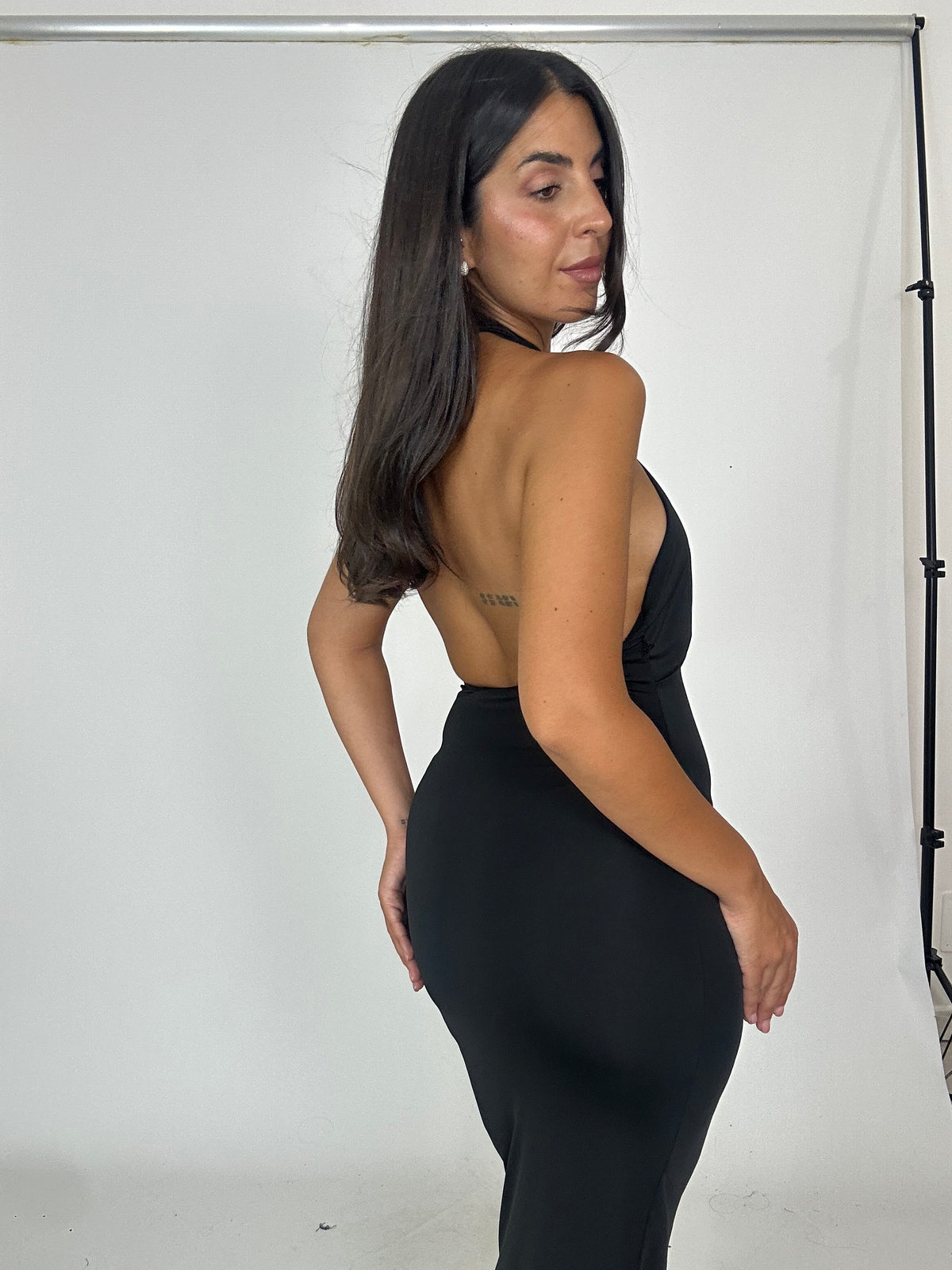Abito sirena nero