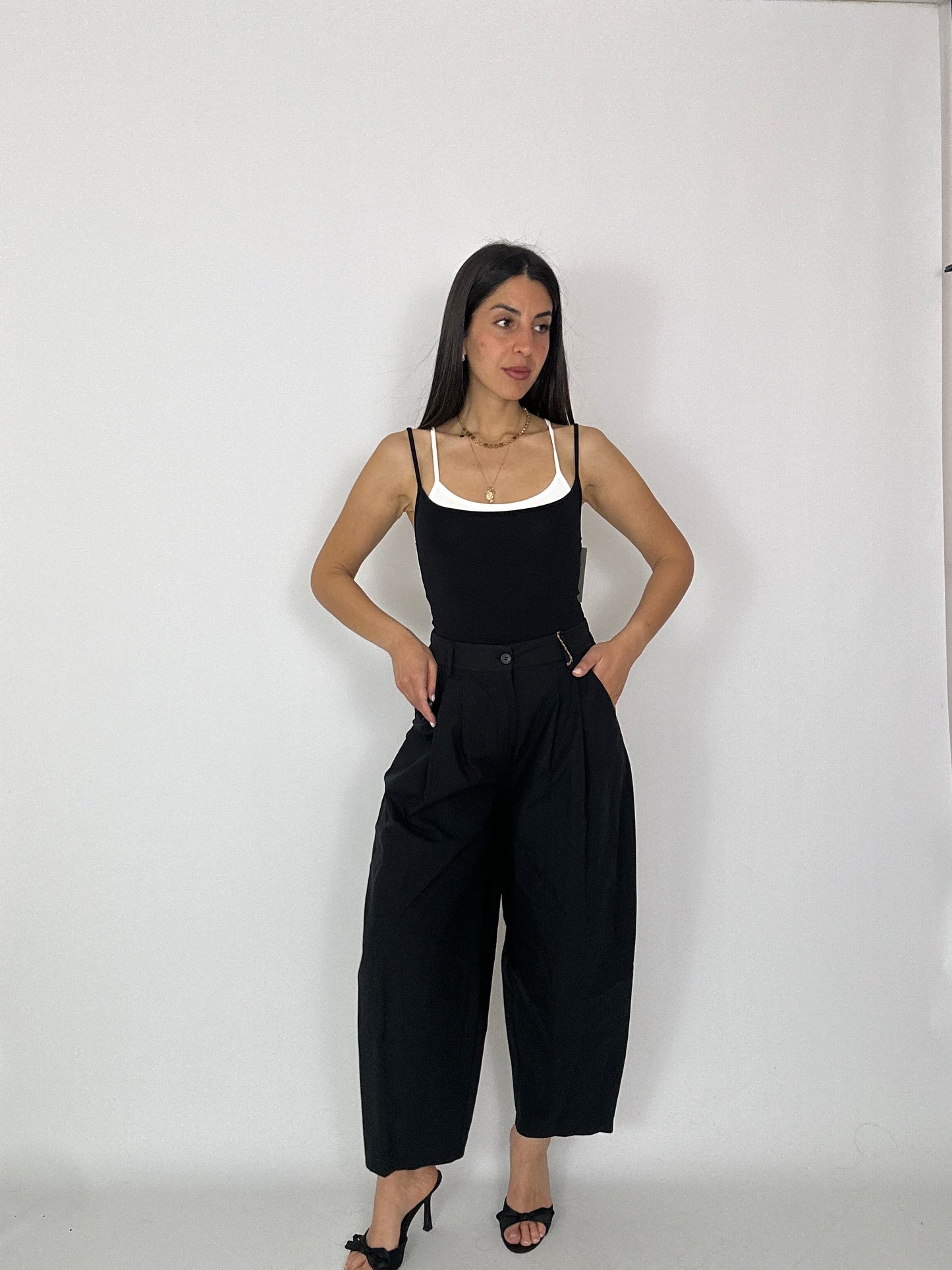 Pantalone leggero nero