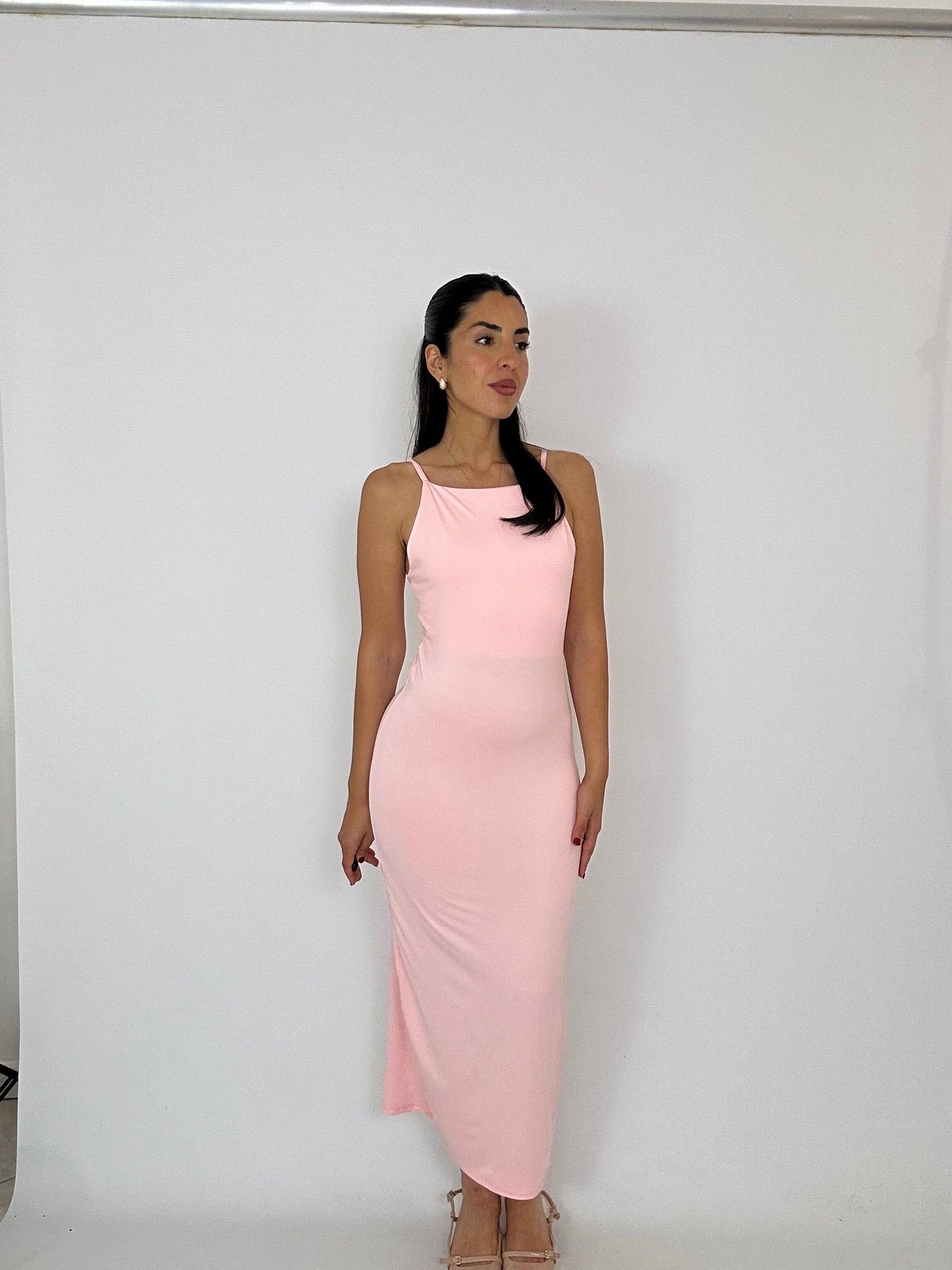 Abito lycra rosa