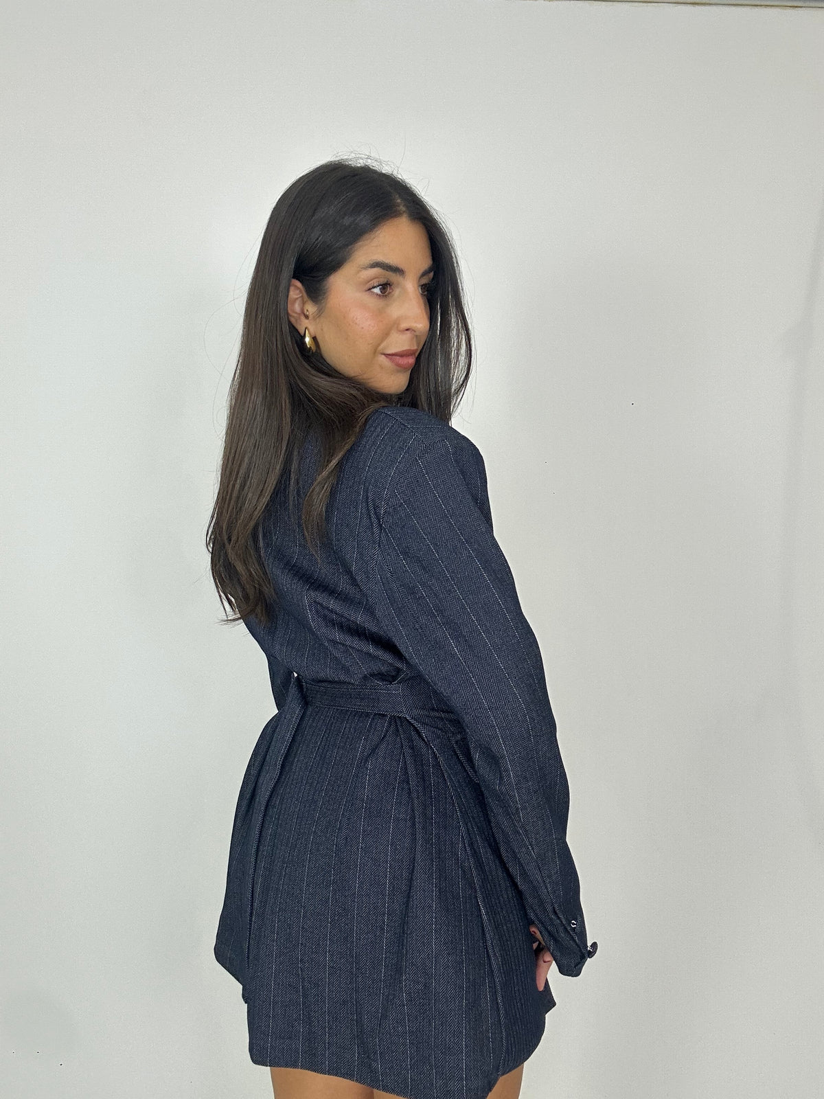Abito blazer blu