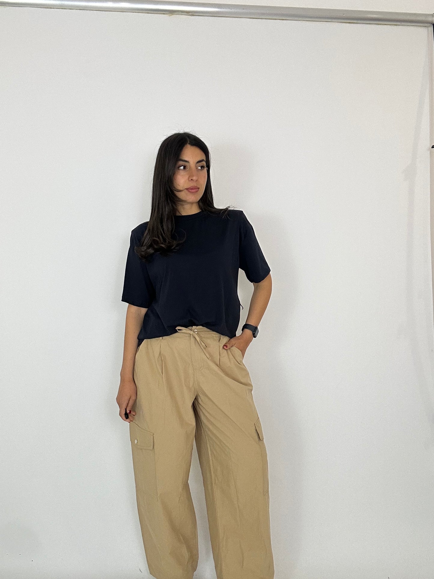 Pantalone Balloon in cotone leggero