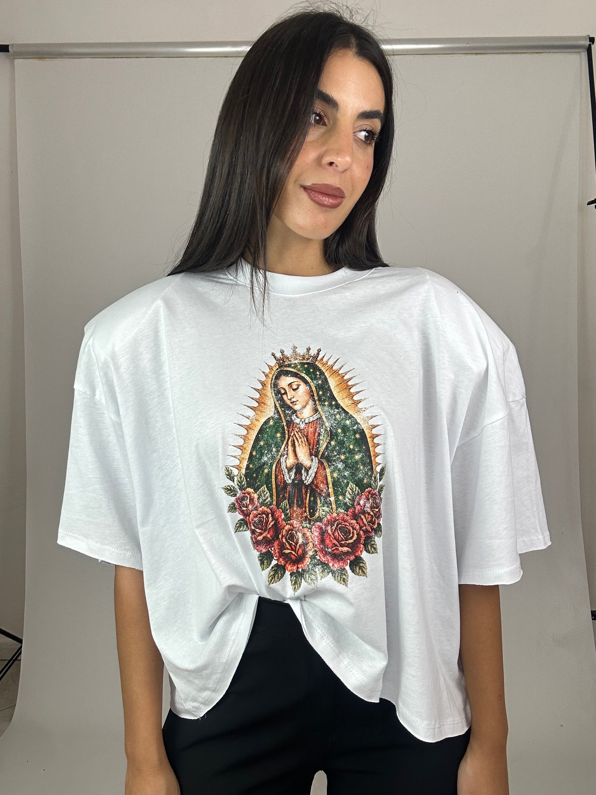 Maglia “madonna” con spalline