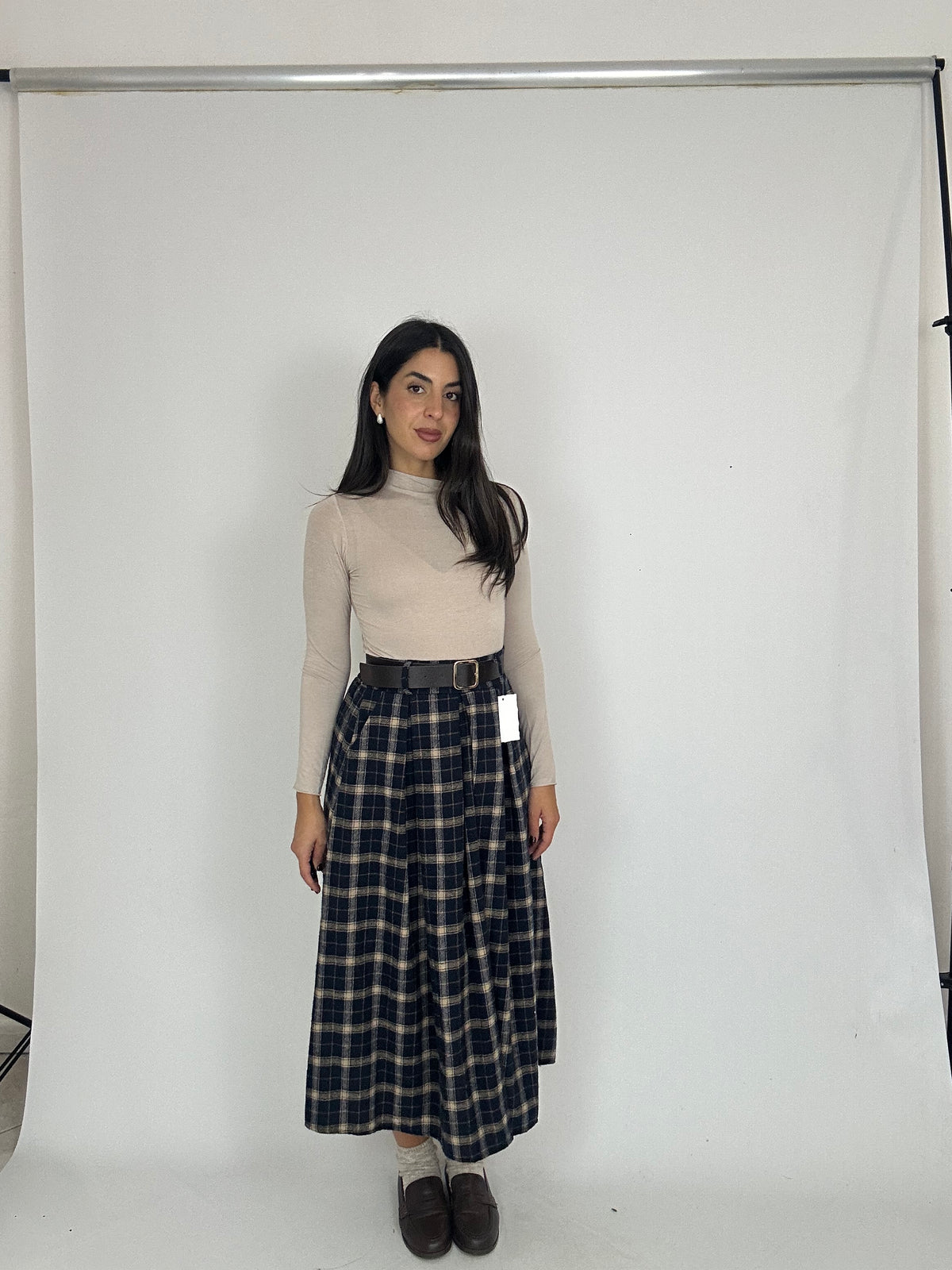 Gonnellone quadri tartan