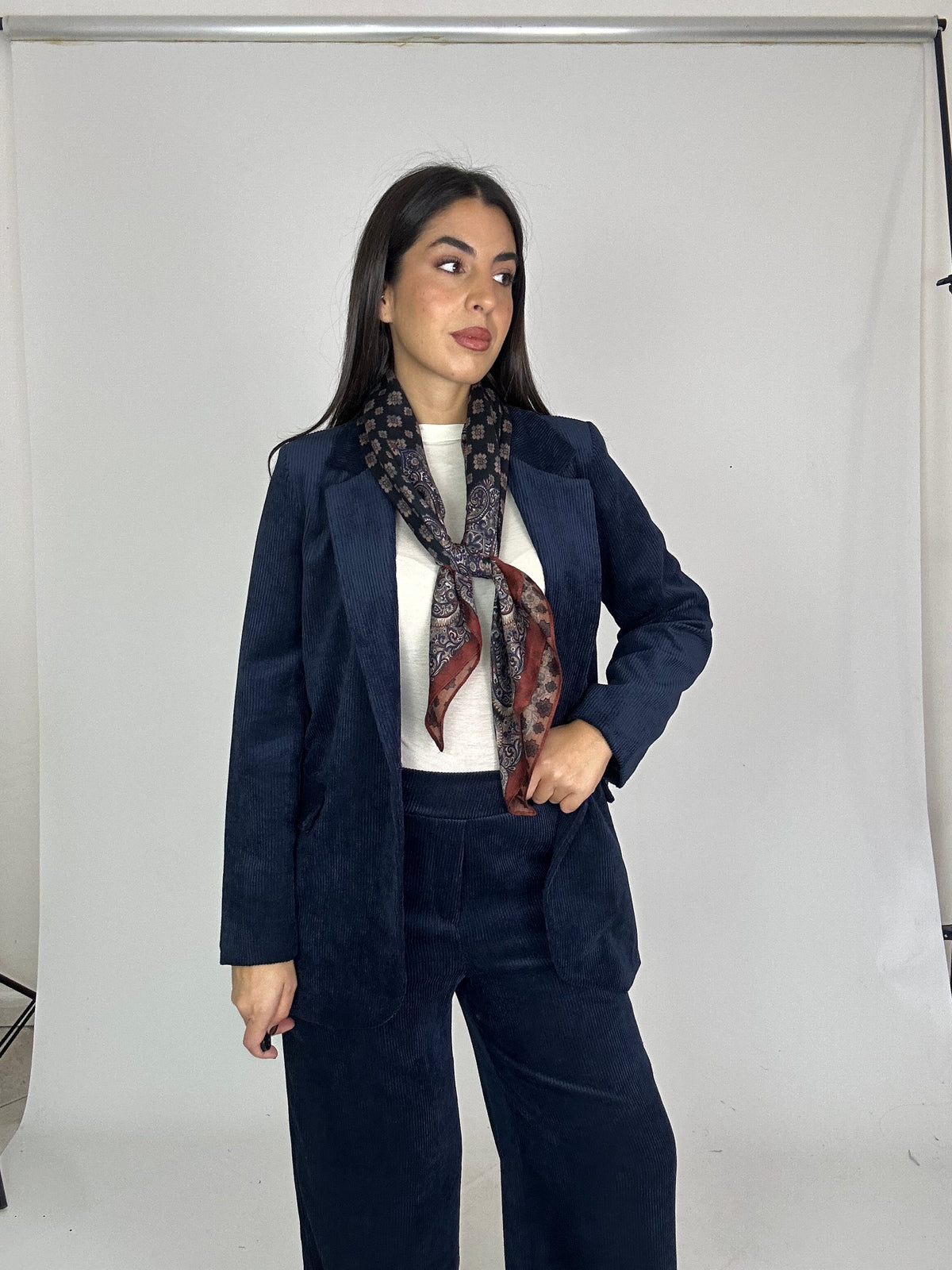 Foulard blu