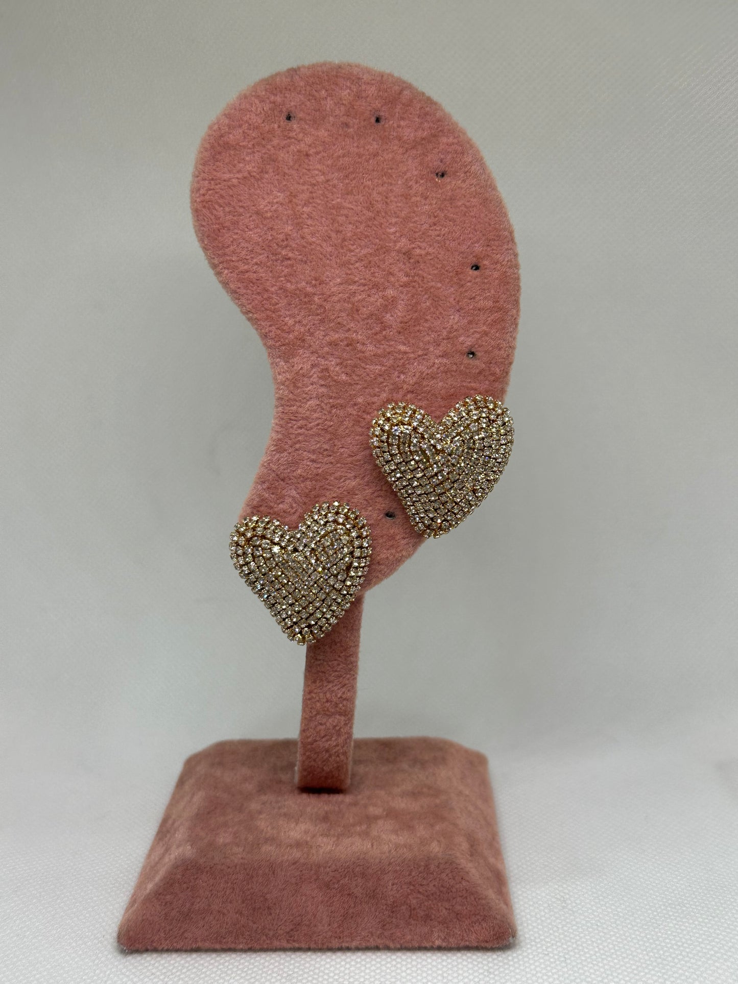 Orecchini cuore lobo